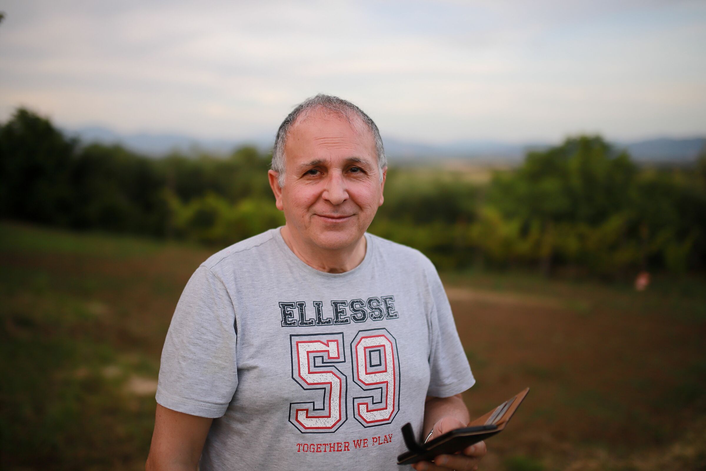 Maurizio Lollo in un giorno sereno