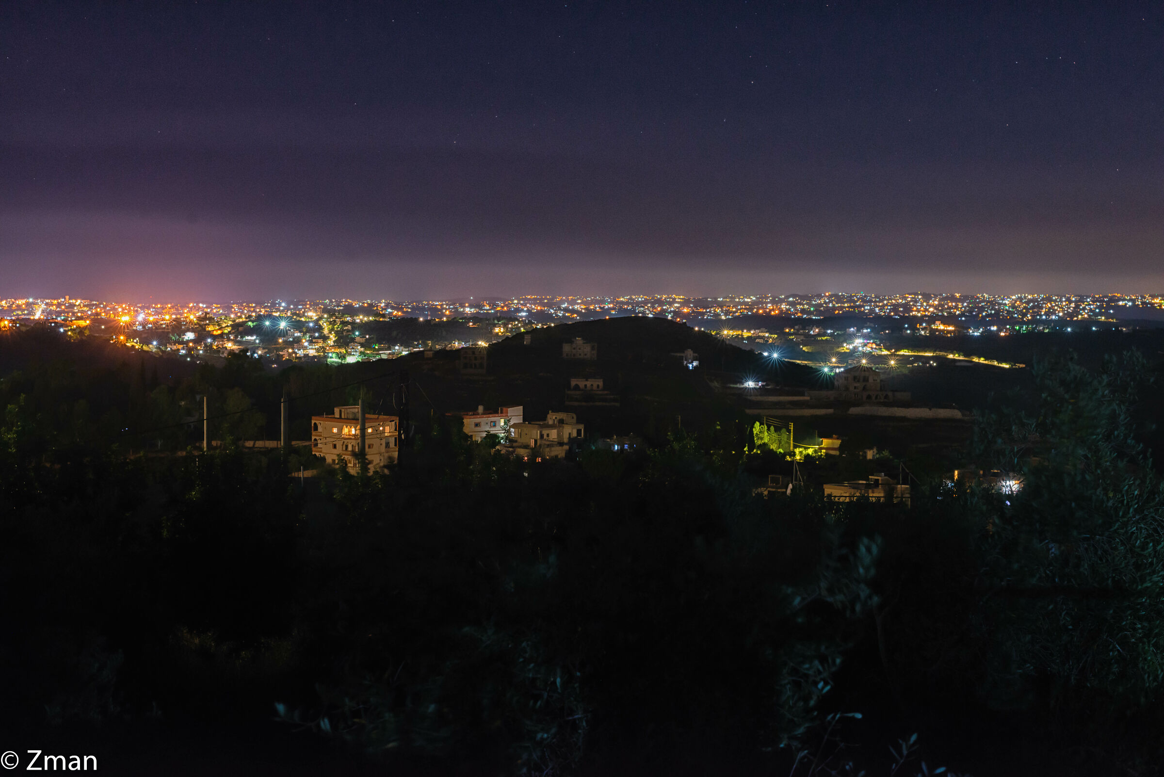 Luci notturne del sud