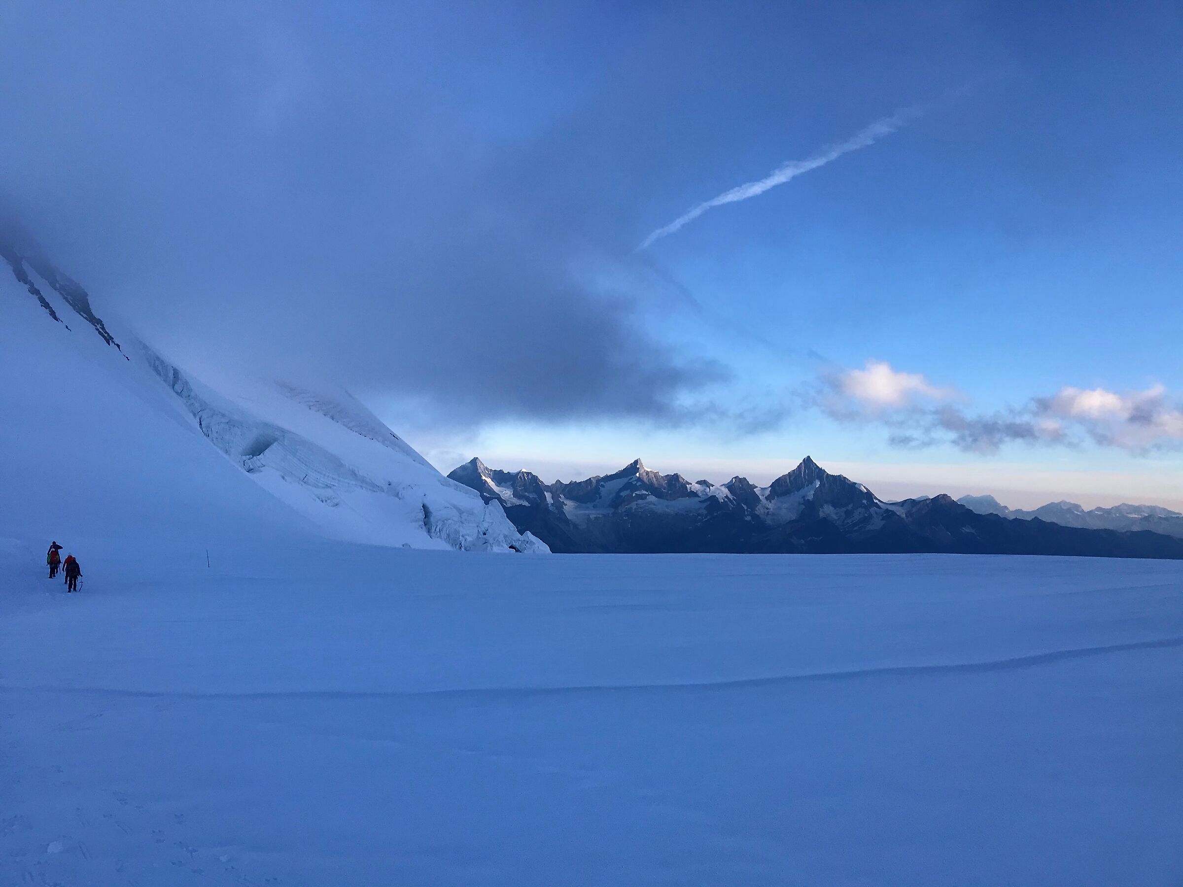 Tra seracchi, nuvole e quattromila