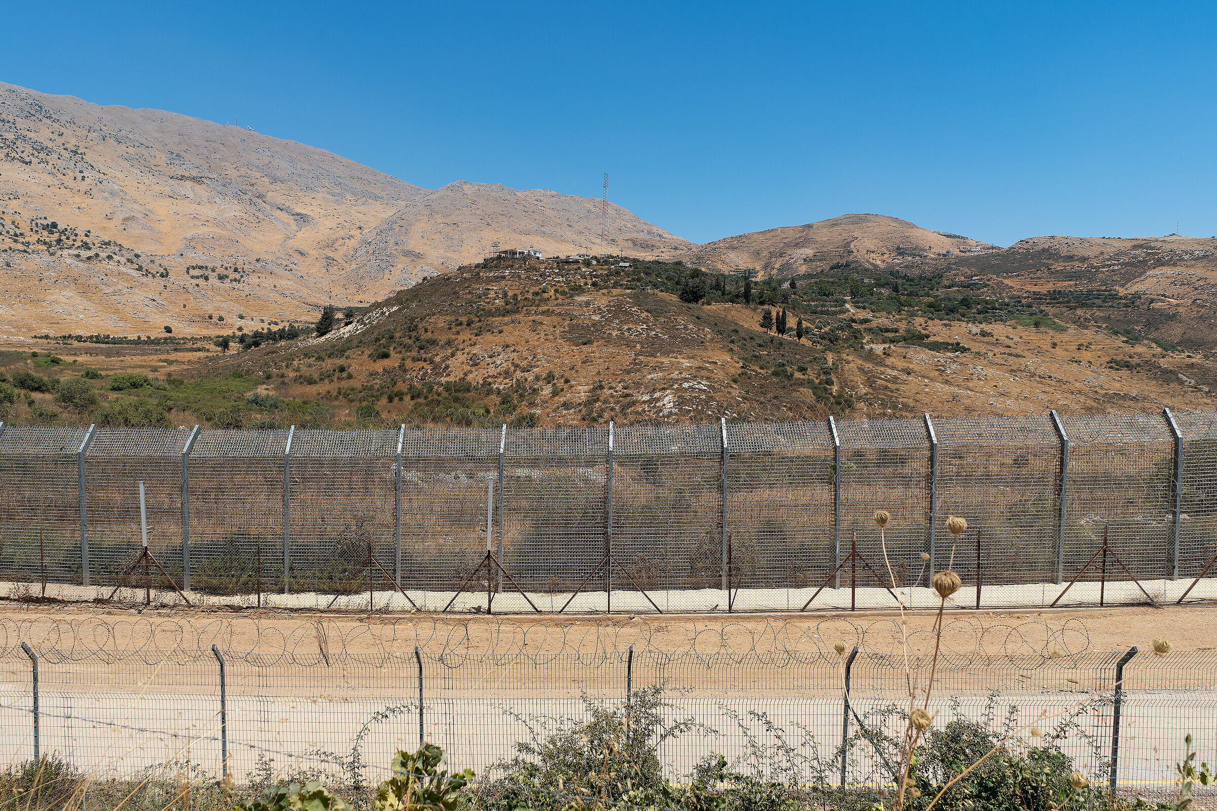 Majdal Shams and the Syrian border
