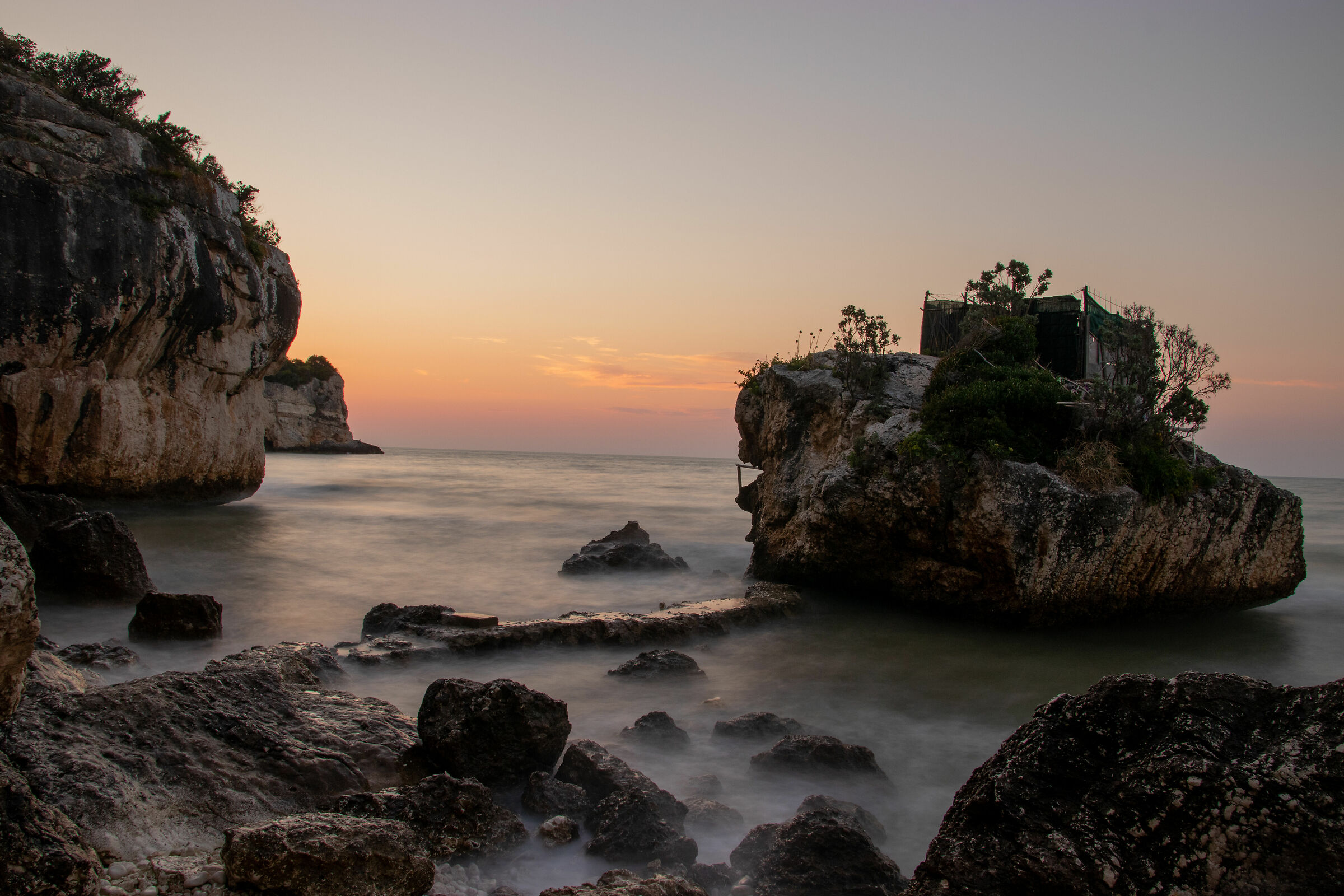 The sunset in Peschici (long exposure) No.2