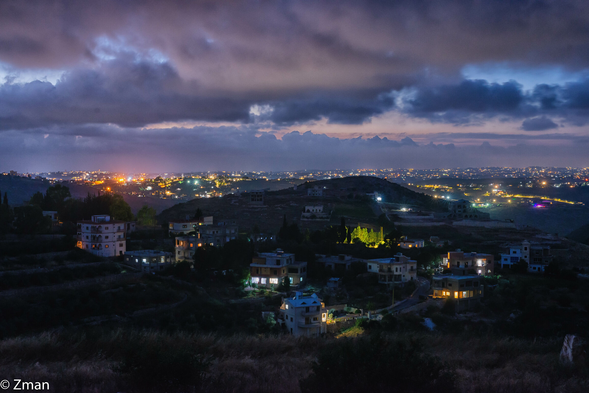 Luci notturne del sud