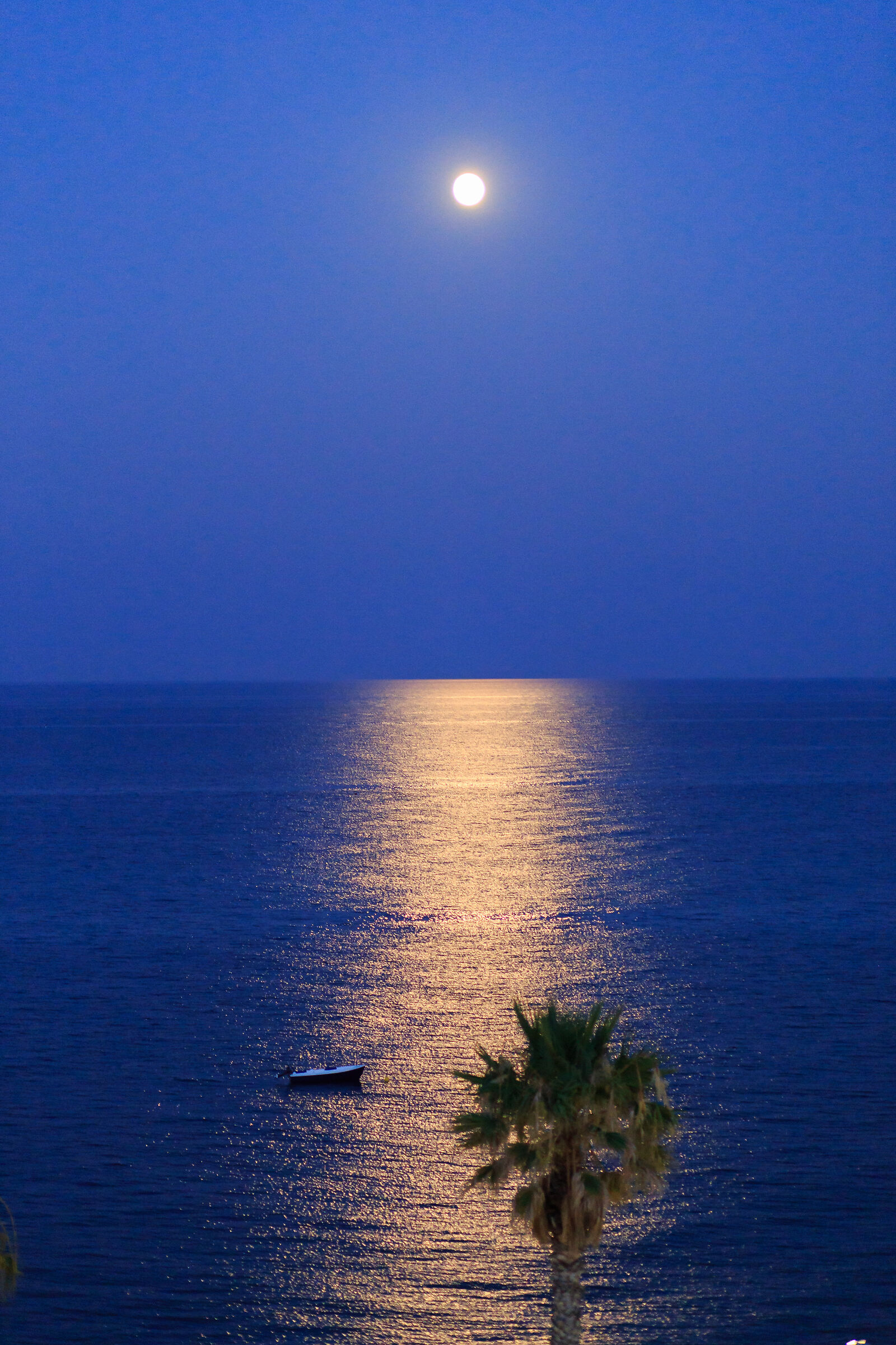 Moon on the Ionian Sea