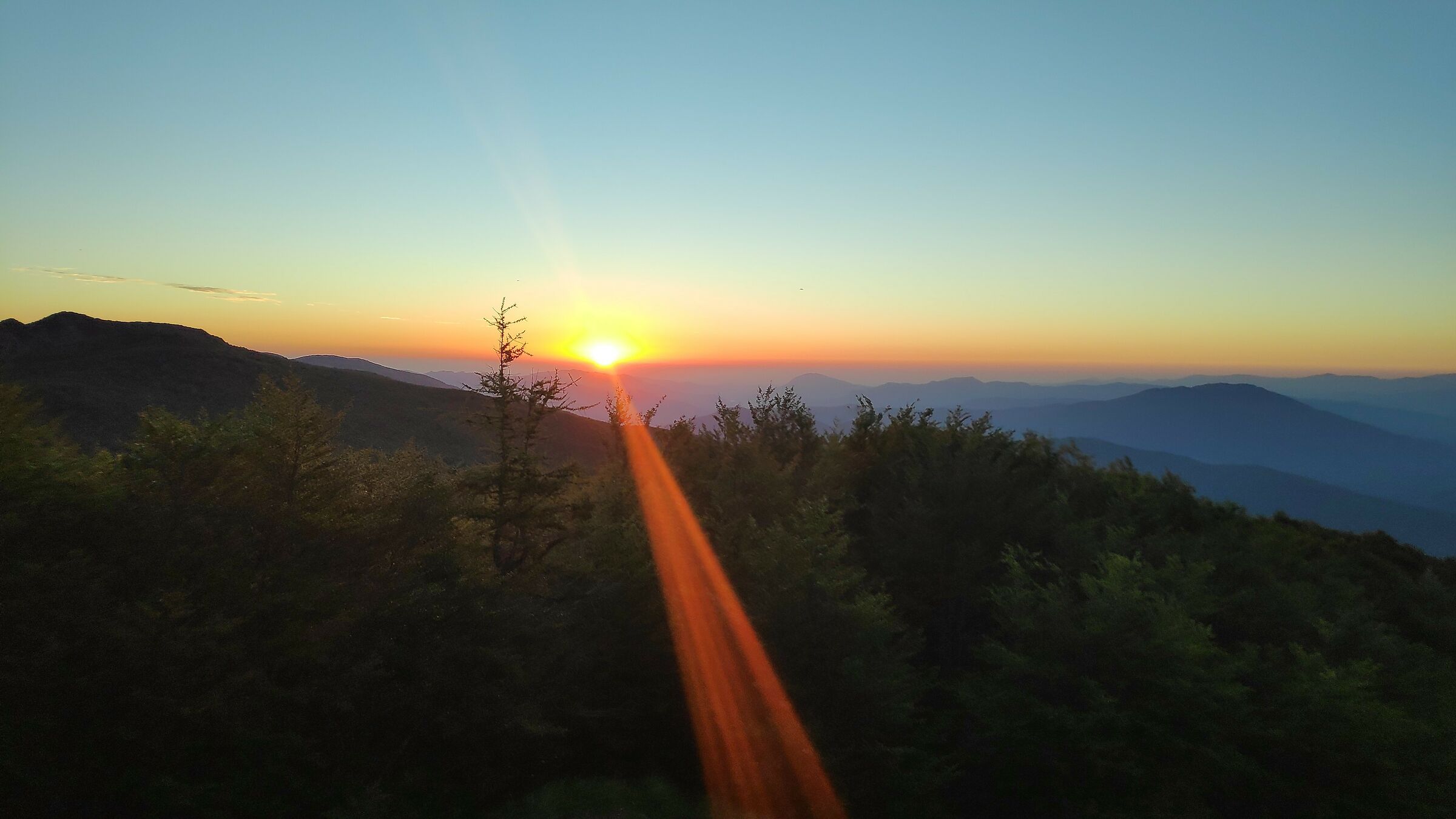 alba sul Maggiorasca