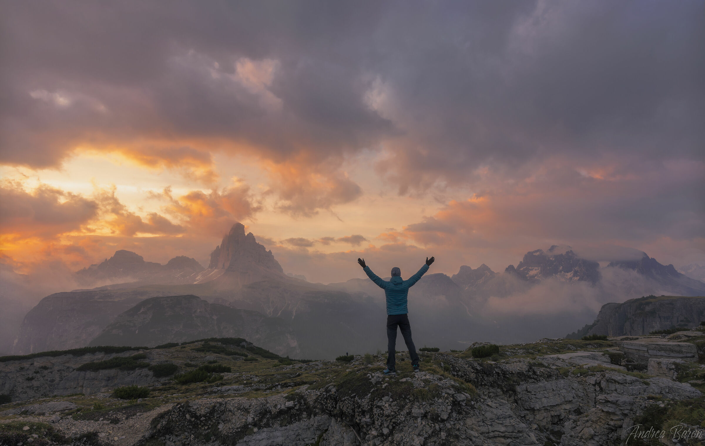 Greeting to the Three Peaks