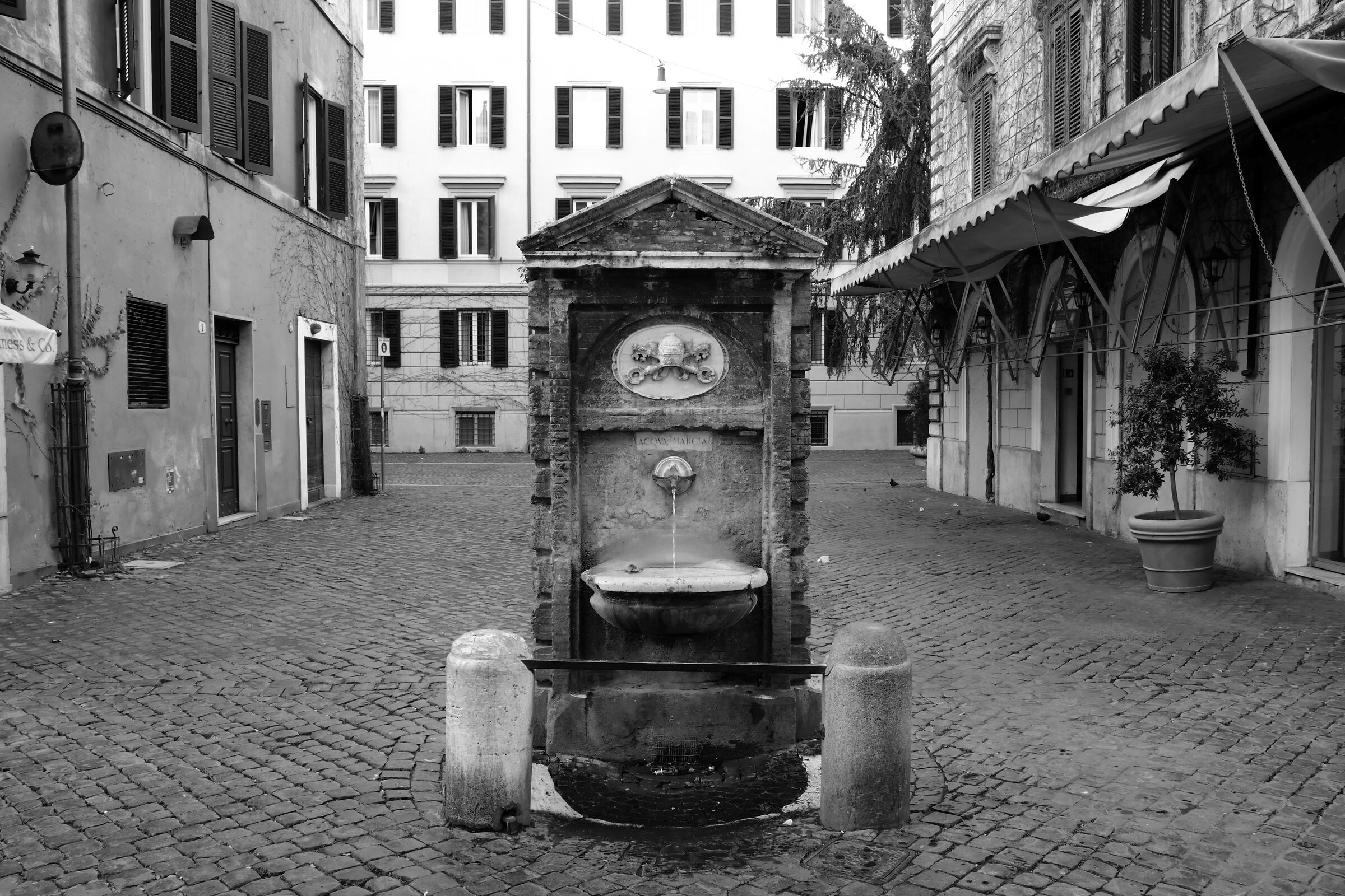 Fontana di Piazza del Catalone - Roma, 2019