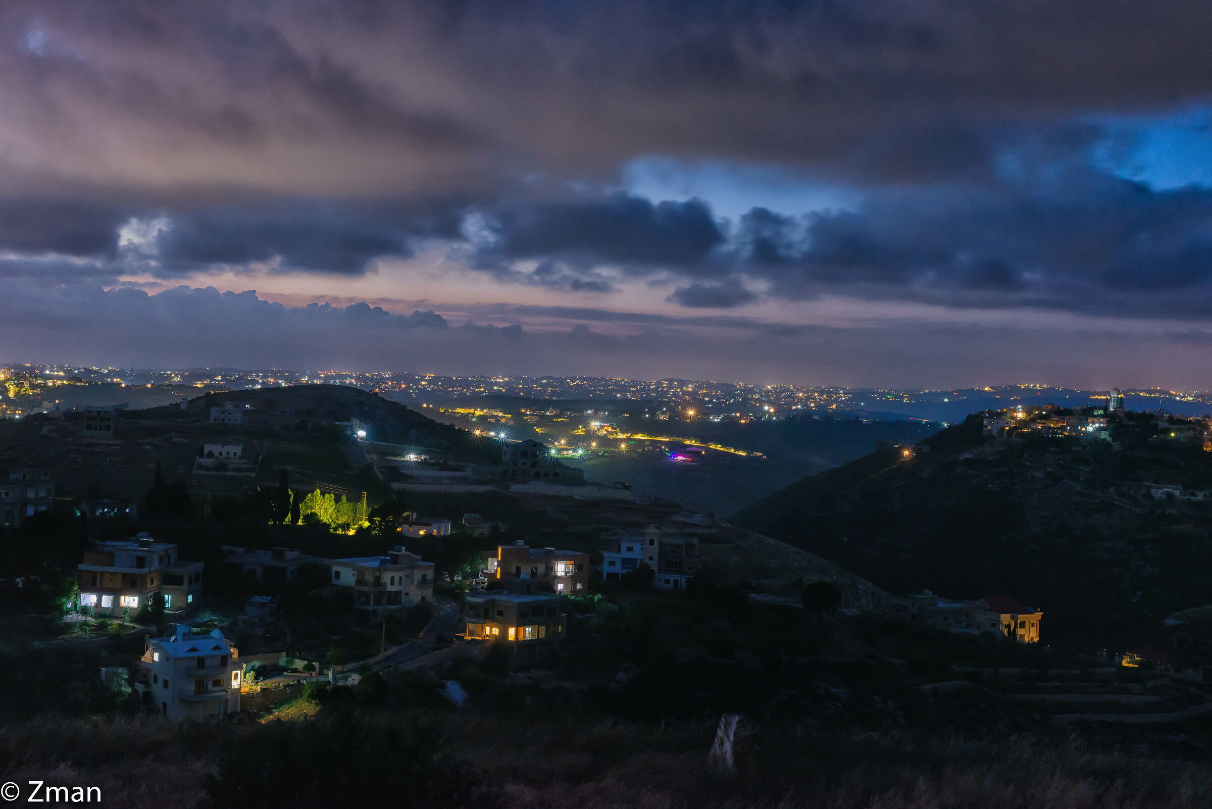 Luci notturne del sud