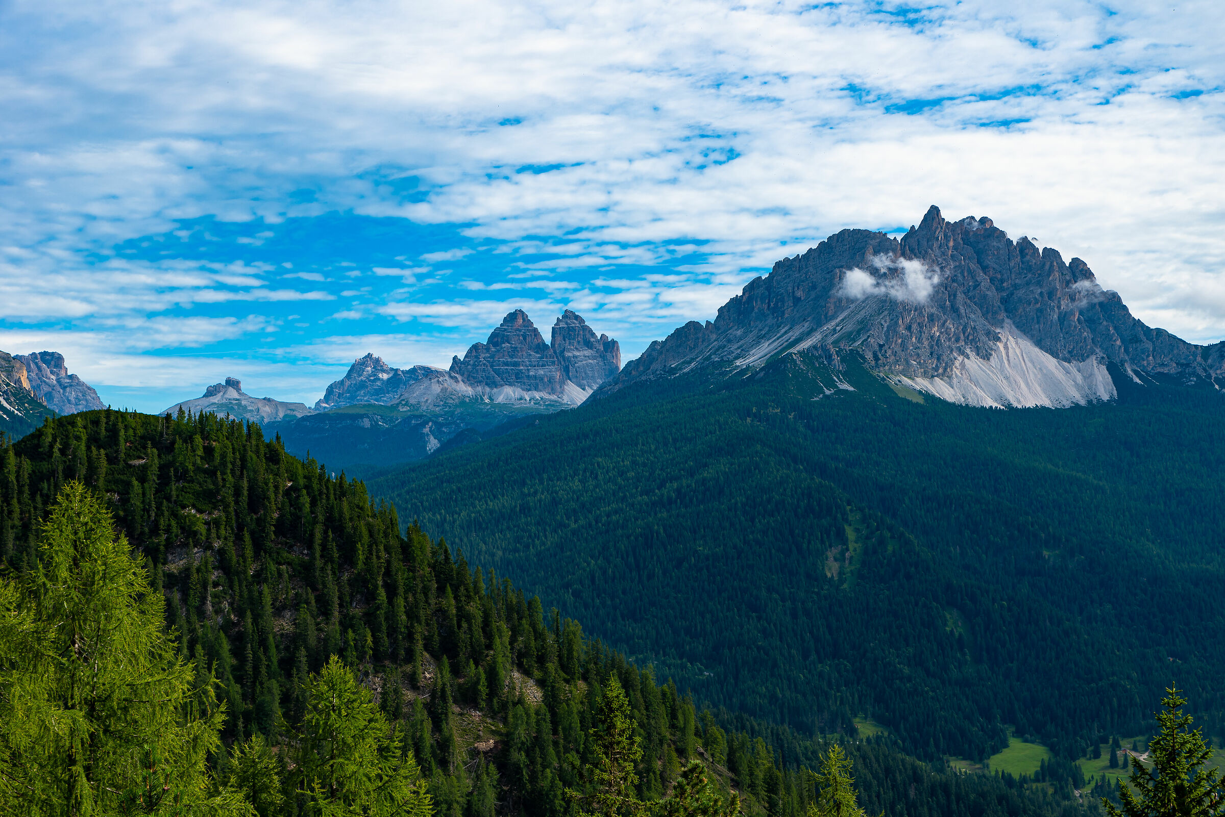 Lago Sorapis e le Tre Cime di Lavaredo