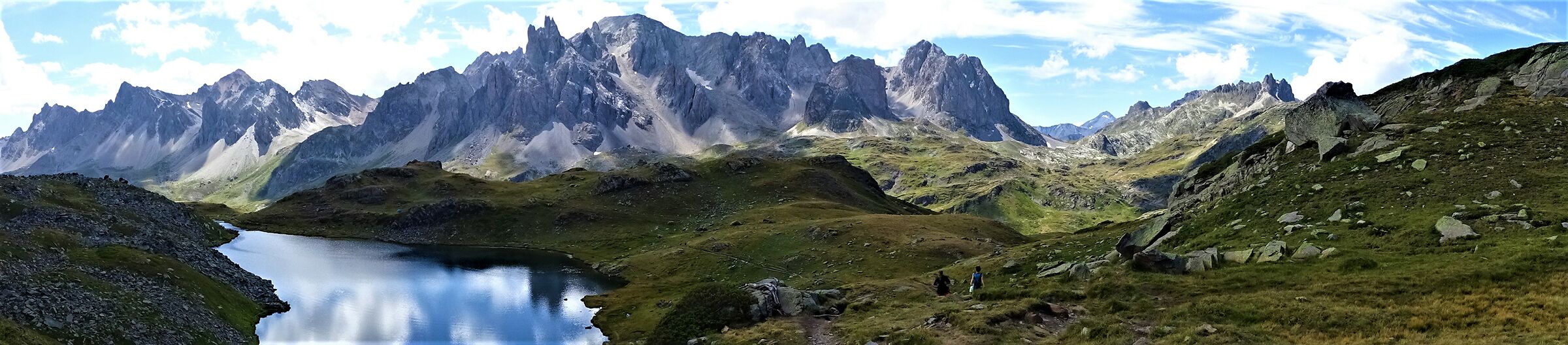 panoramica lago a bardonecchia