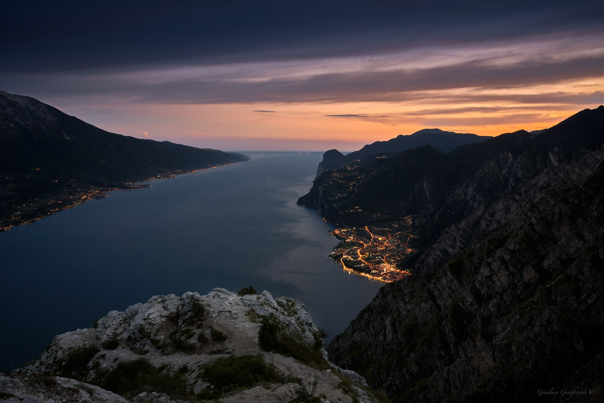 Crepuscolo da Punta Larici