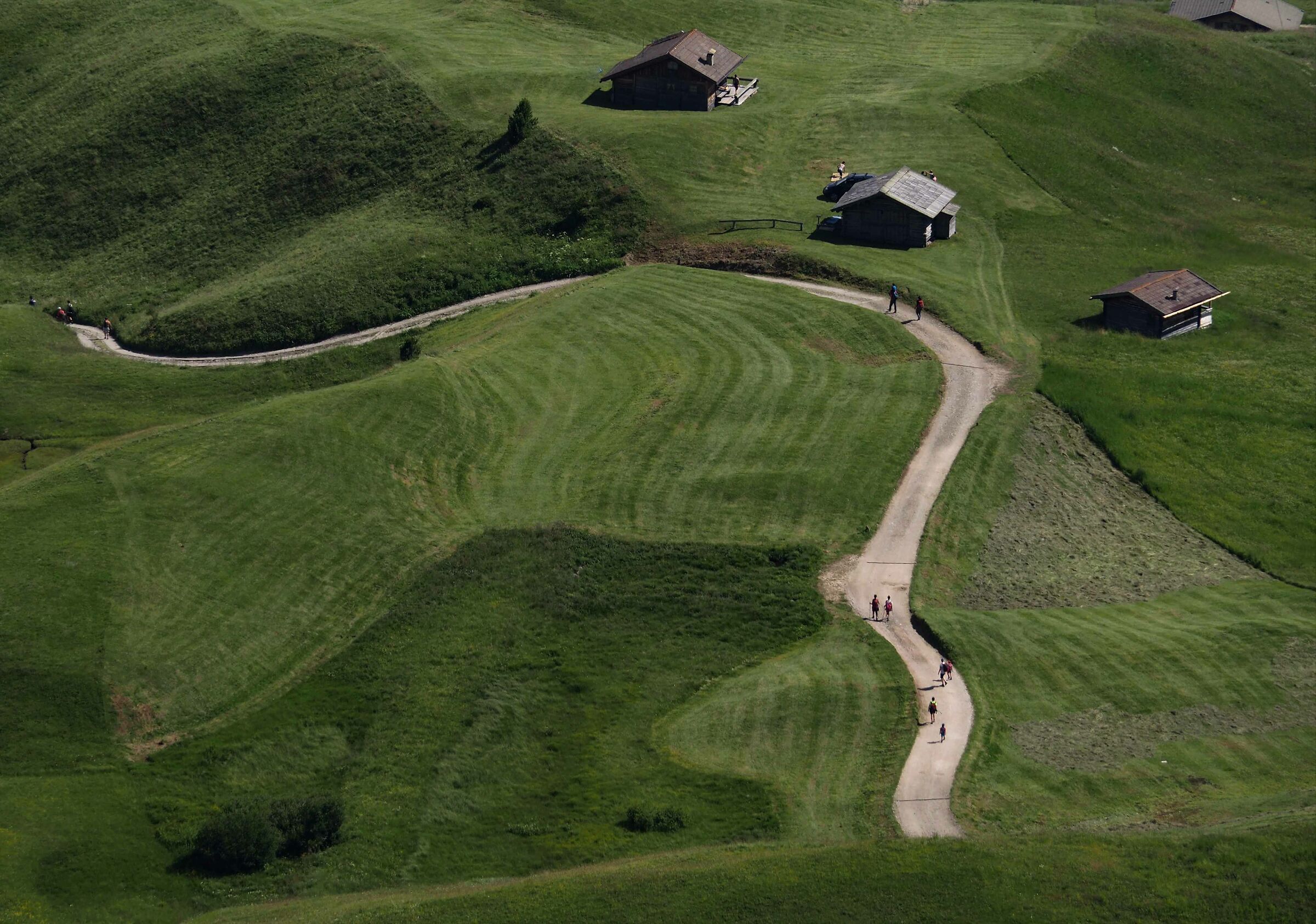 sentierone in Val gardena