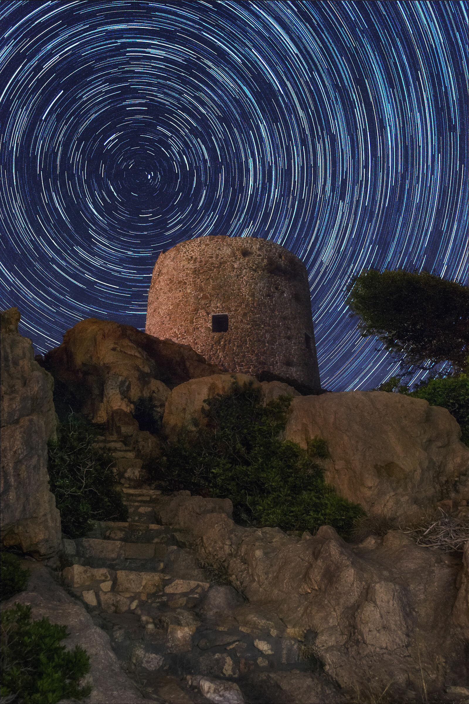 Primo esperimento startrail.