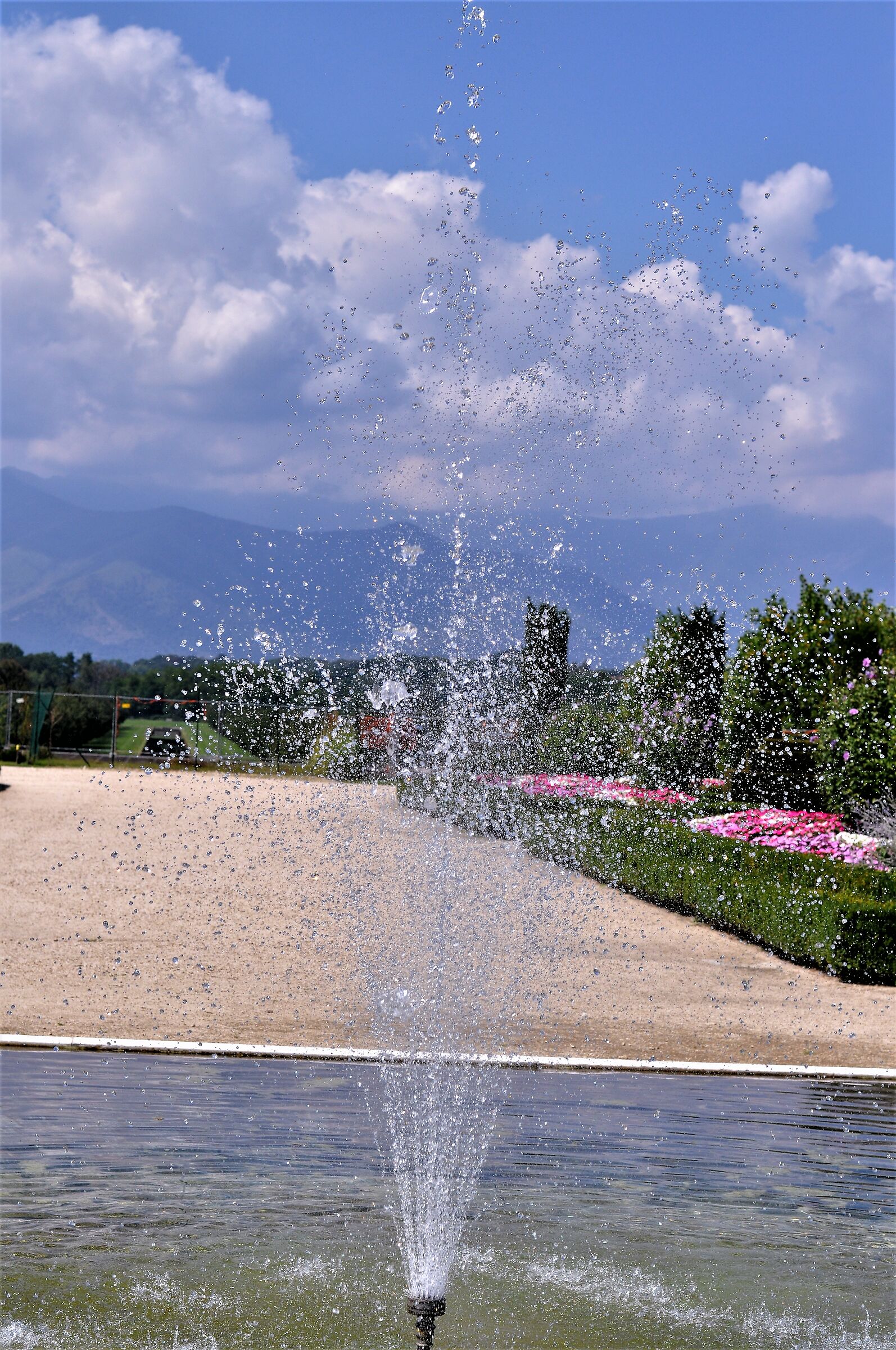 Reggia di Venaria Reale giochi d'acqua