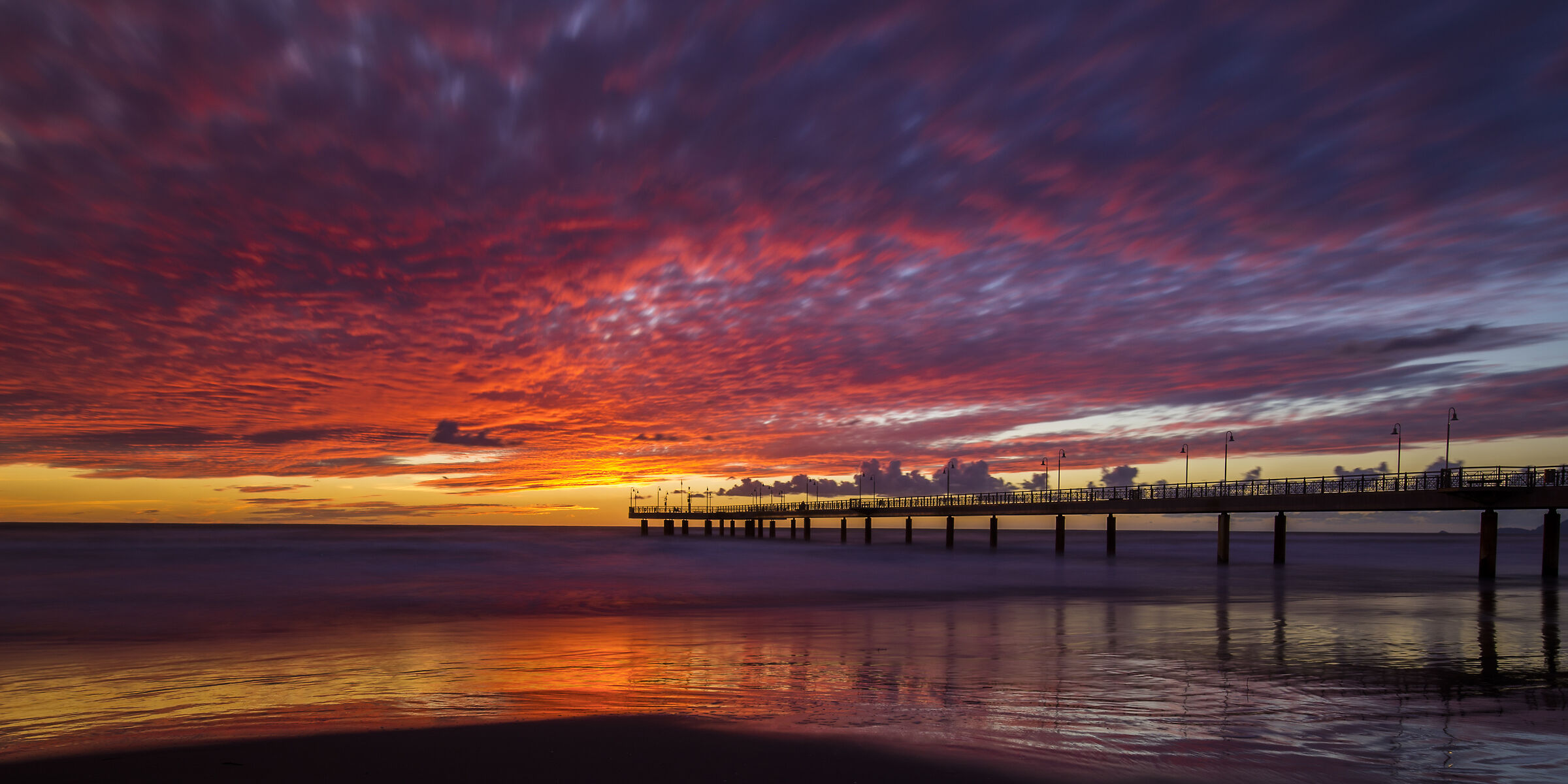 Red in the evening ....