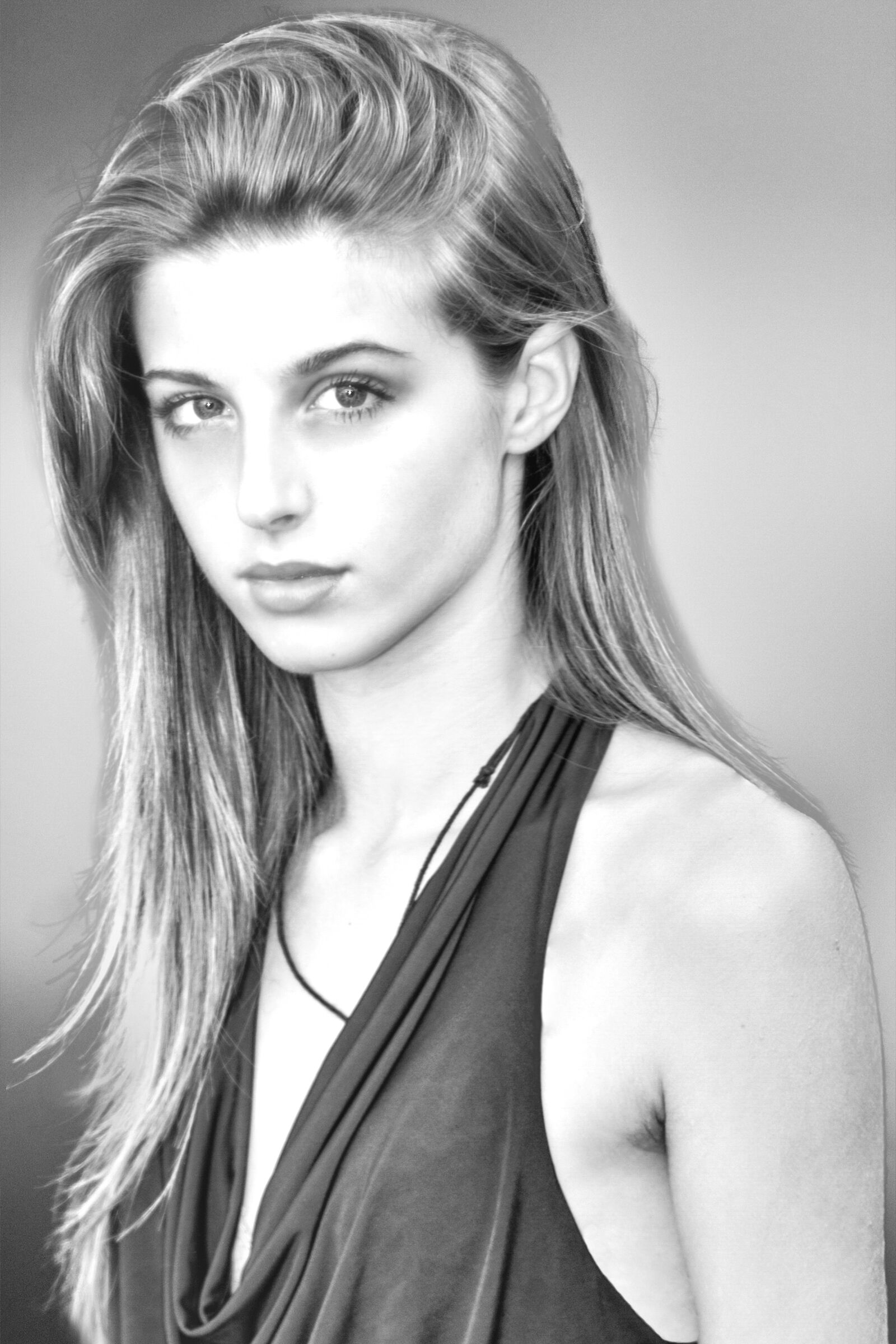 Black and white