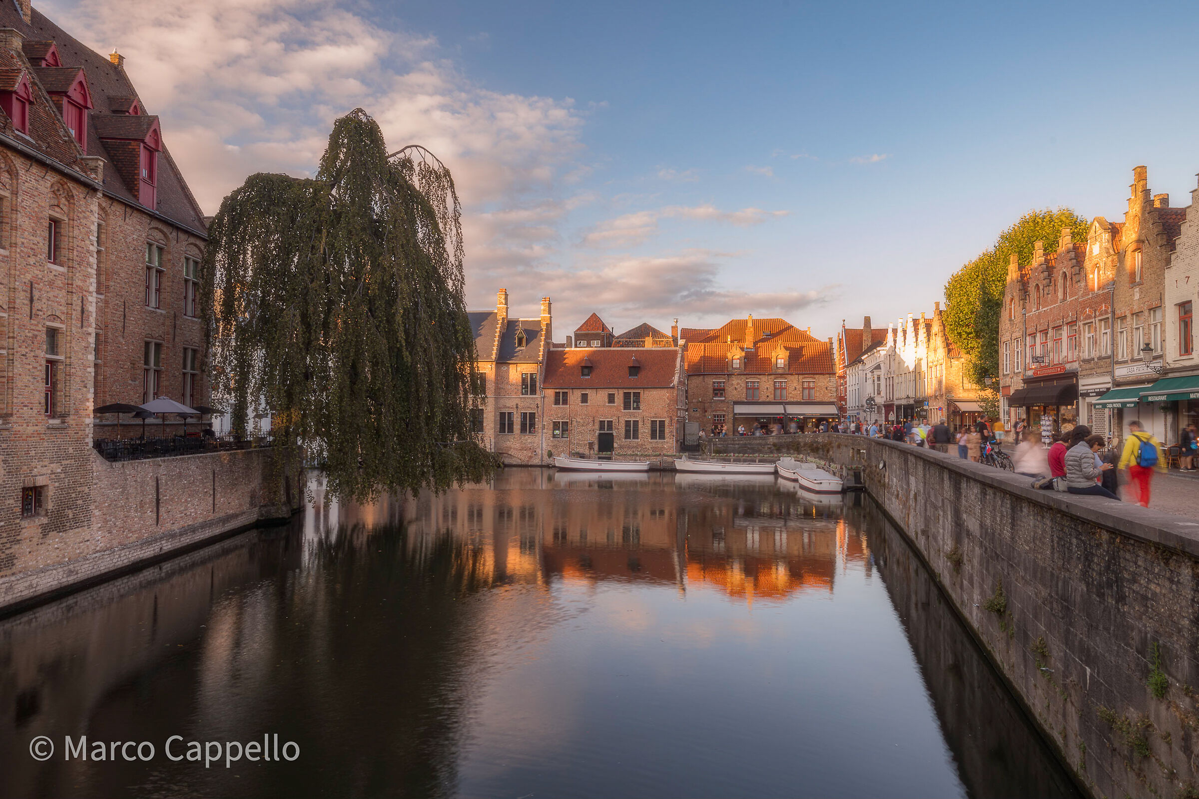 Bruges sunset