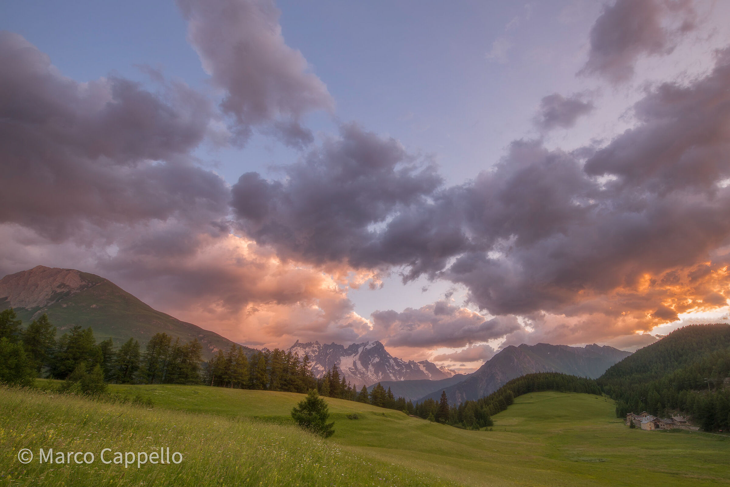 Al cospetto del Monte Bianco