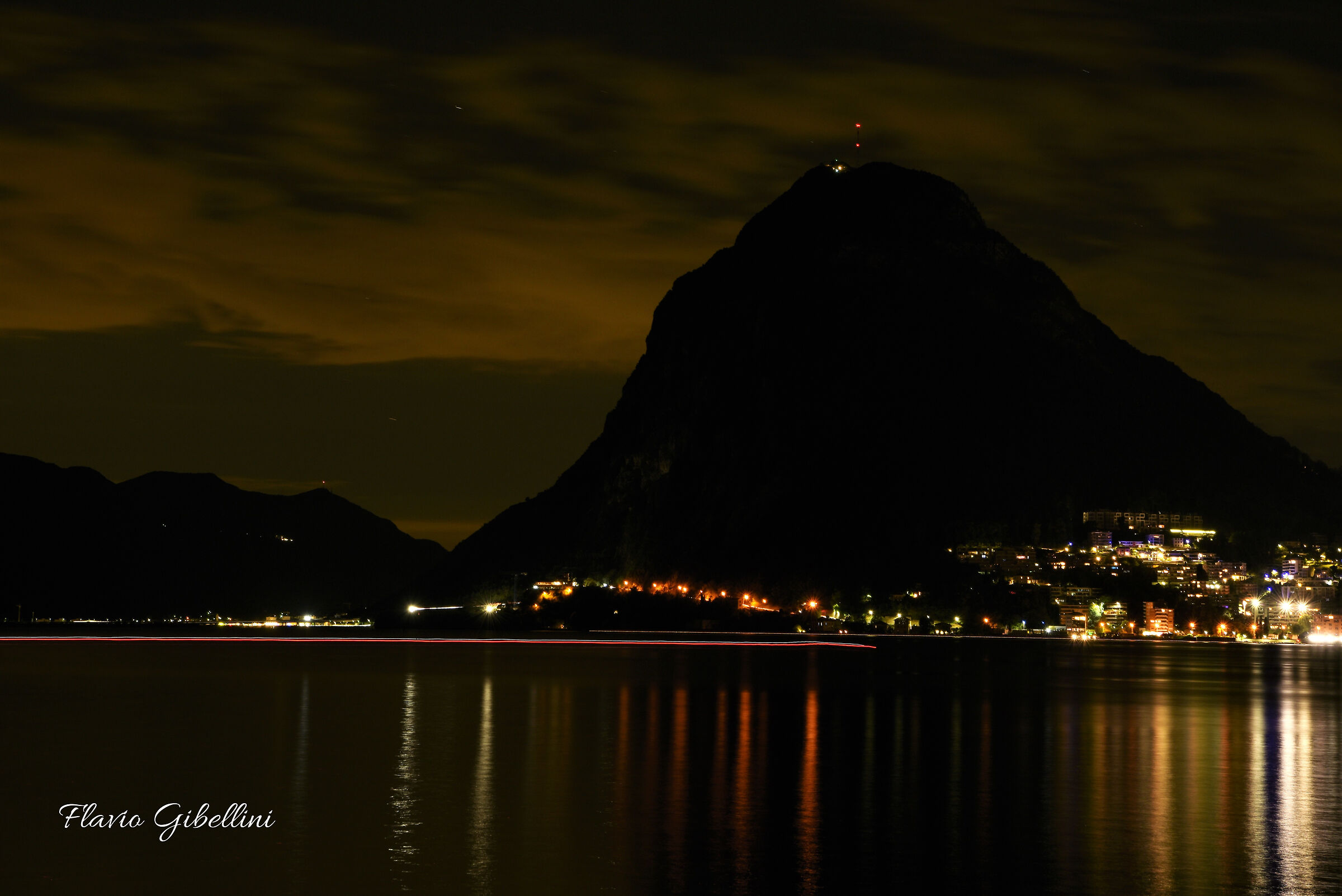 Lugano by night