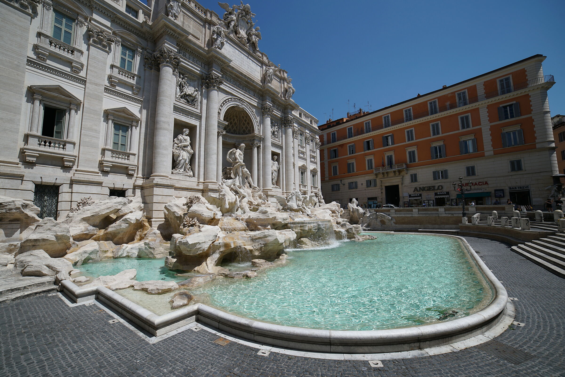 Roma quasi senza turisti