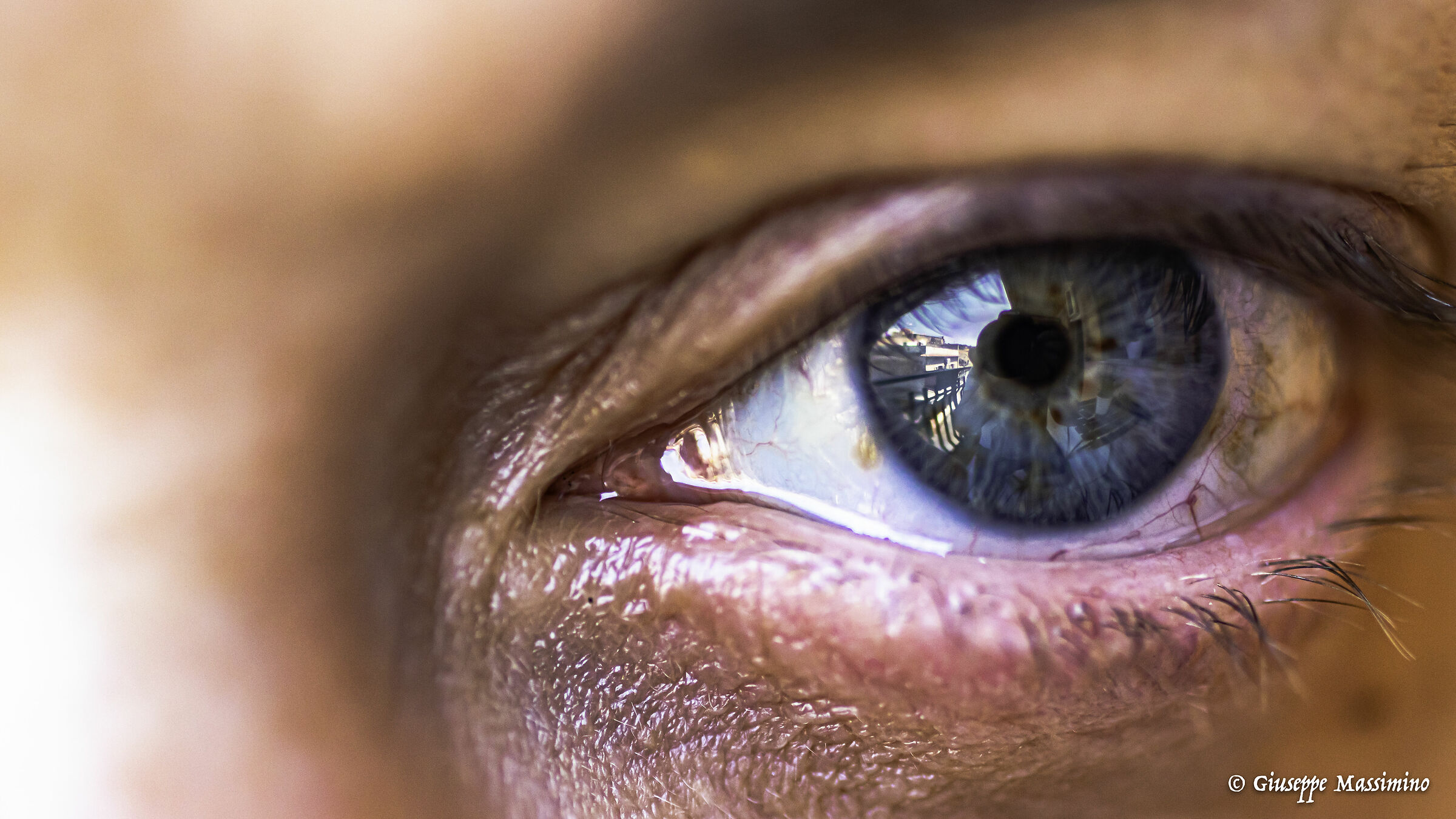 Occhi cosi? trasparenti, attraverso loro vedi l'anima