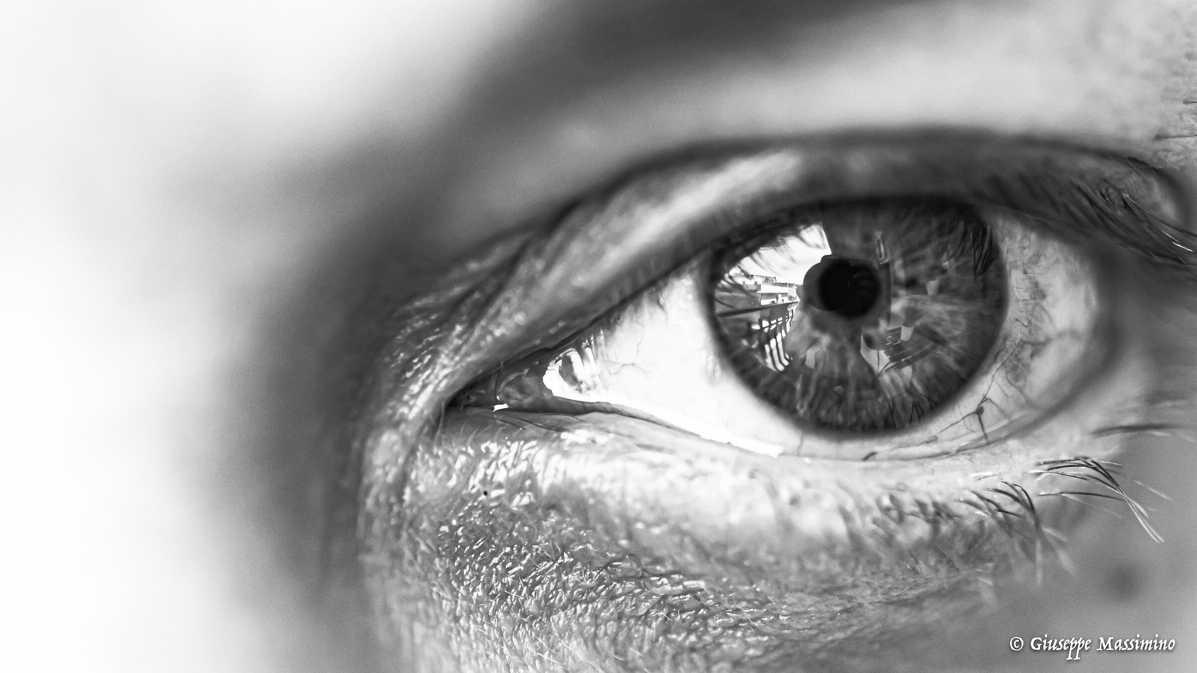 Occhi cosi? trasparenti, attraverso loro vedi l'anima