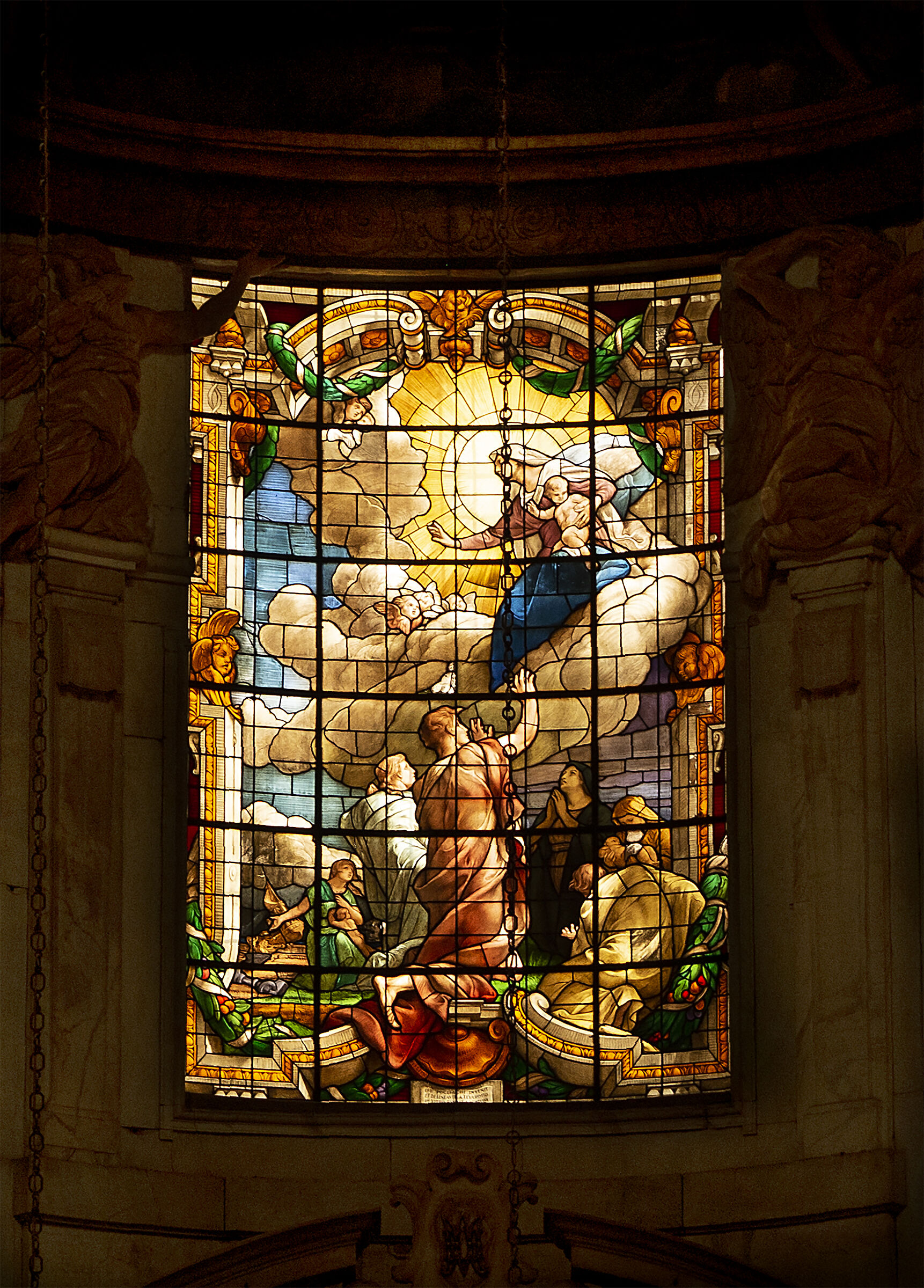 Genova -San Lorenzo- Vetrata