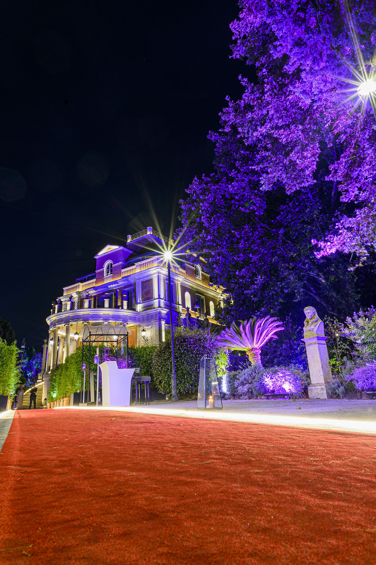 Casina Valadier at the Pincio party