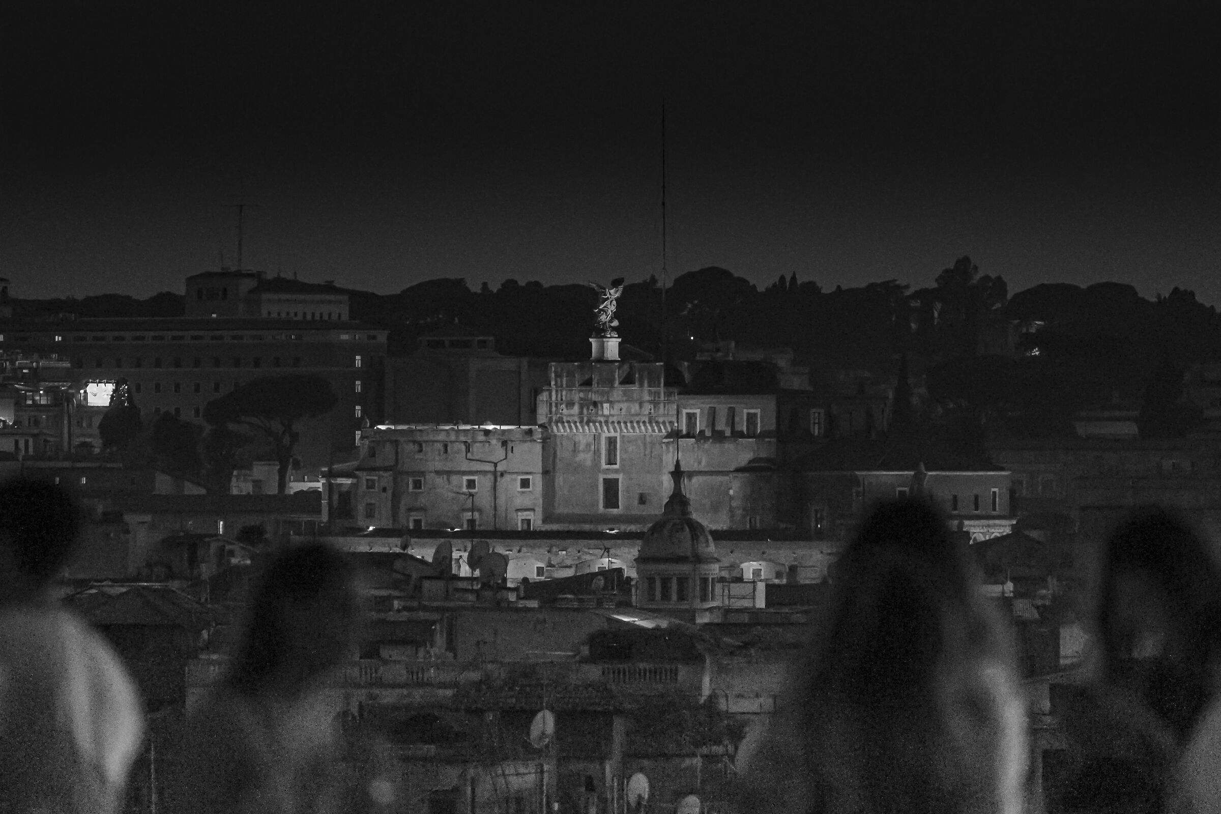 Castel Sant'Angelo seen from Pincio