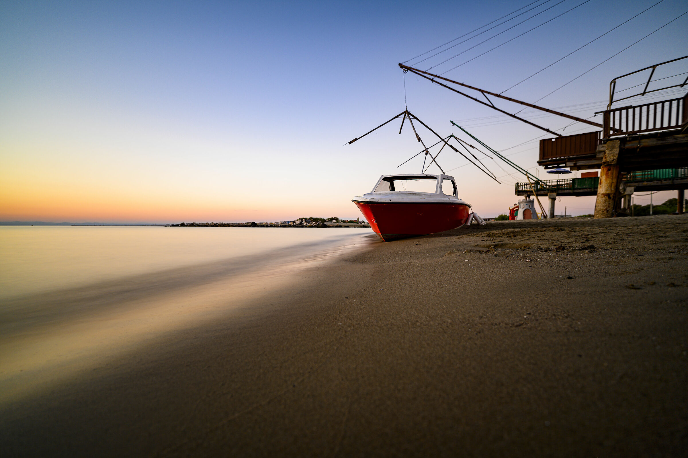 Beached at Fiumicino's budget