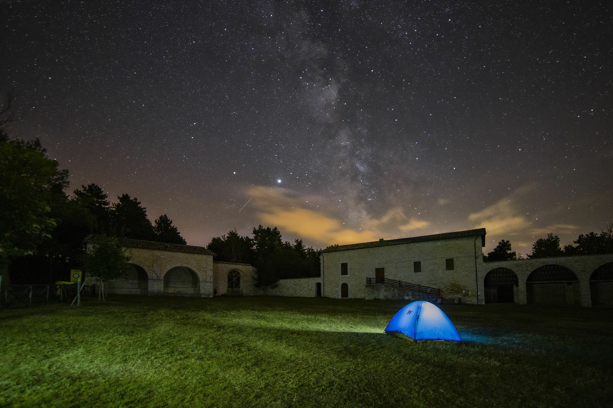 The Sanctuary of Macereto and the Stars
