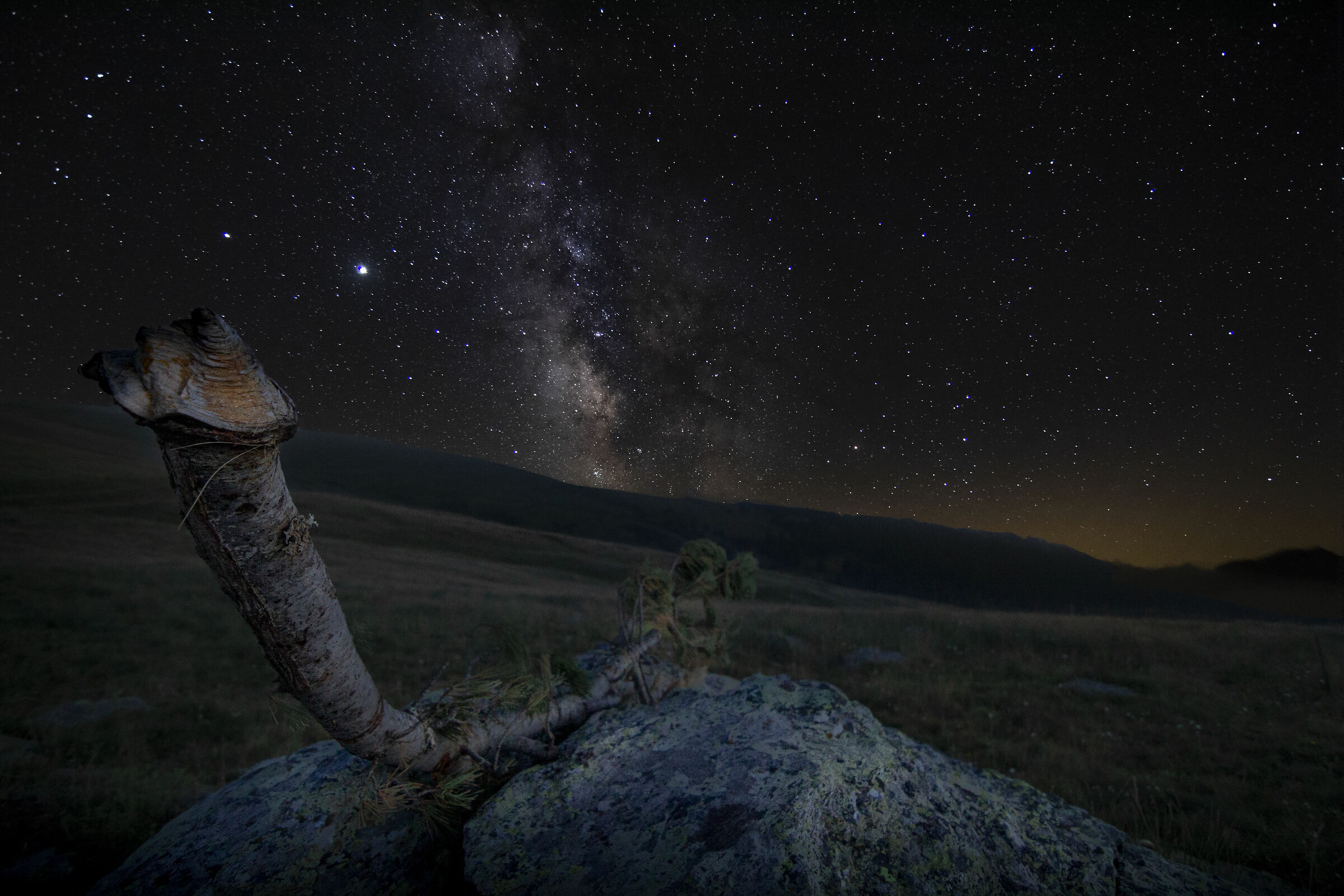 Via Lattea dal colle di Sampeyre
