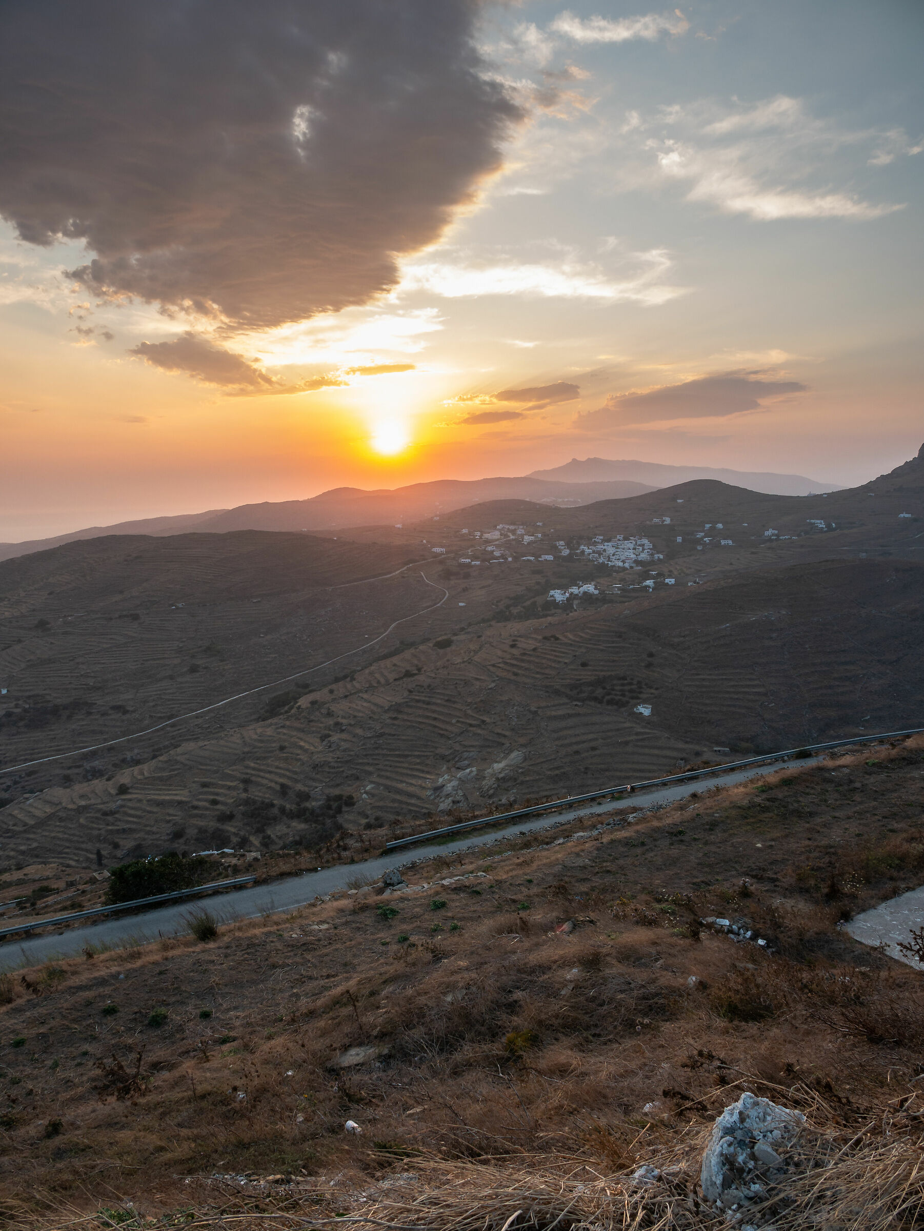 Sunset in Tinos - Greece