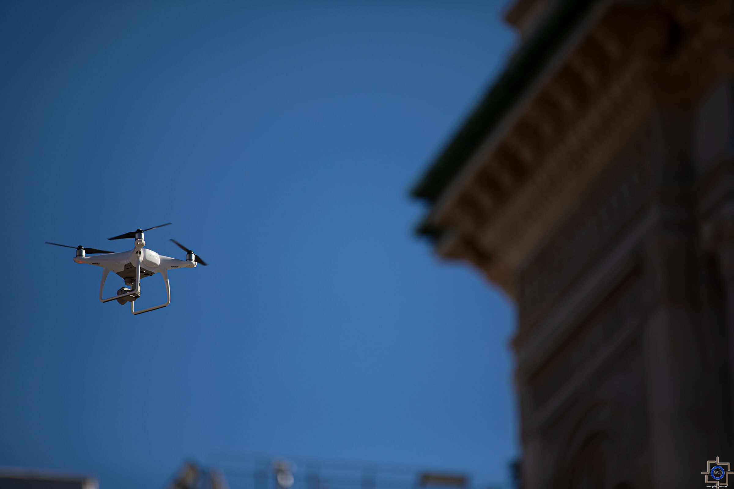 Milano Piazza Duomo drone