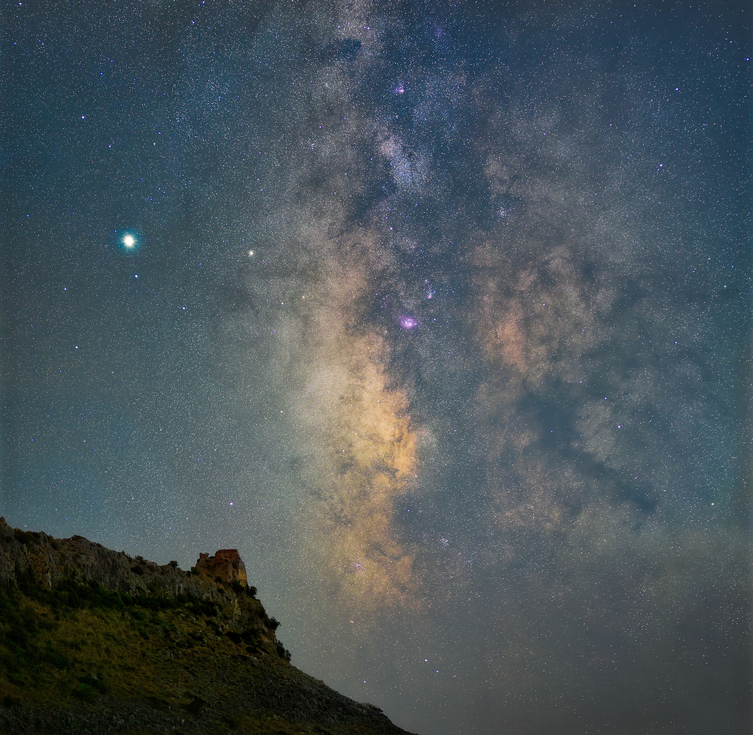 Torre Saracena e Via Lattea