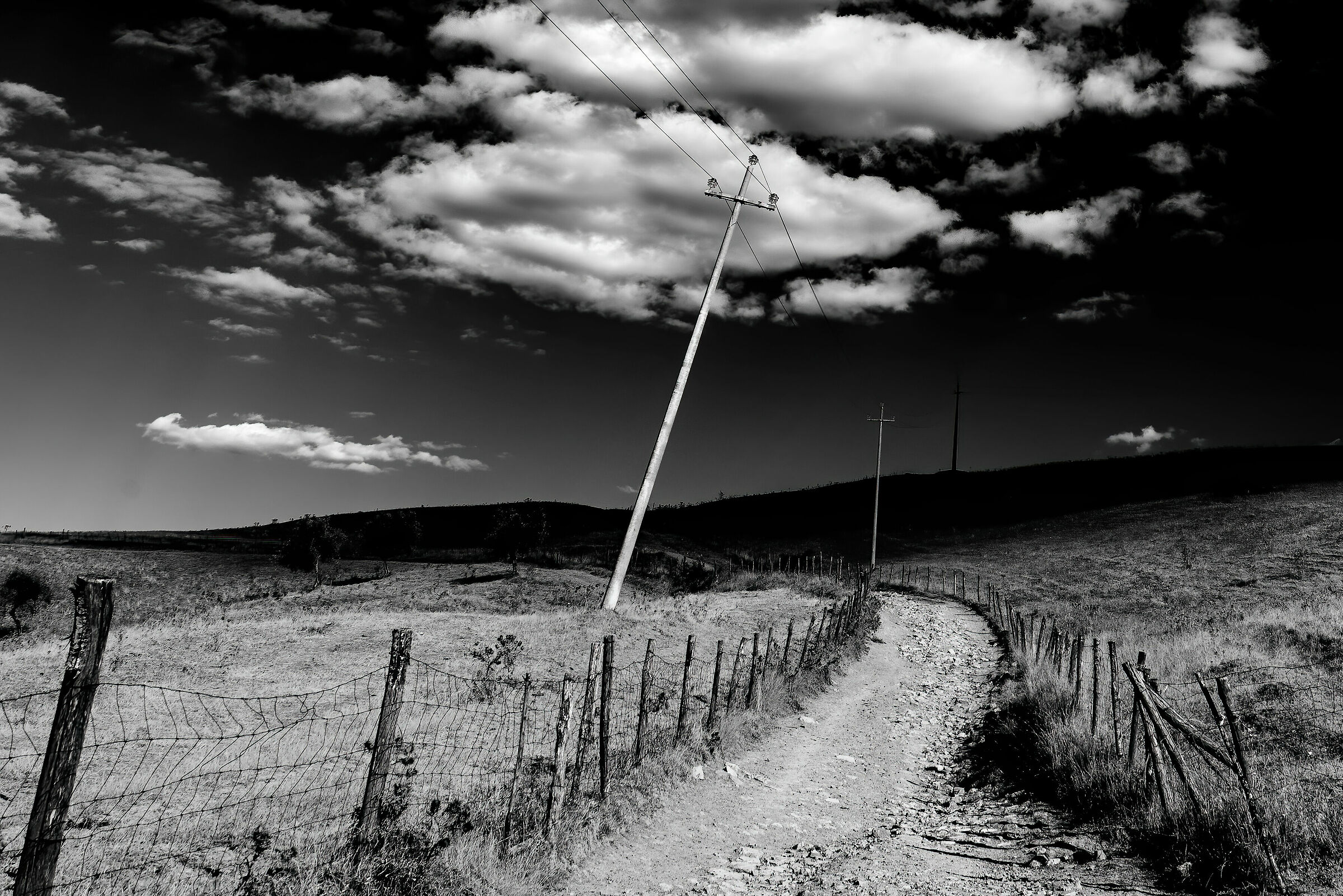 paesaggio pressi san casciano(si)campagna limitrofe