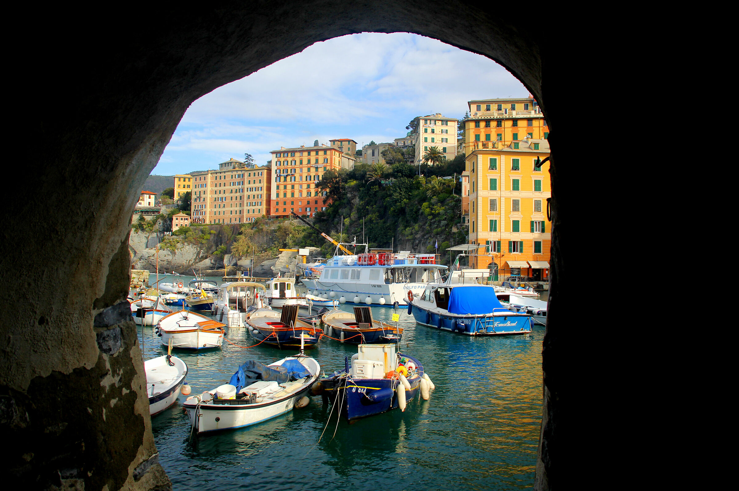 camogli porticciolo