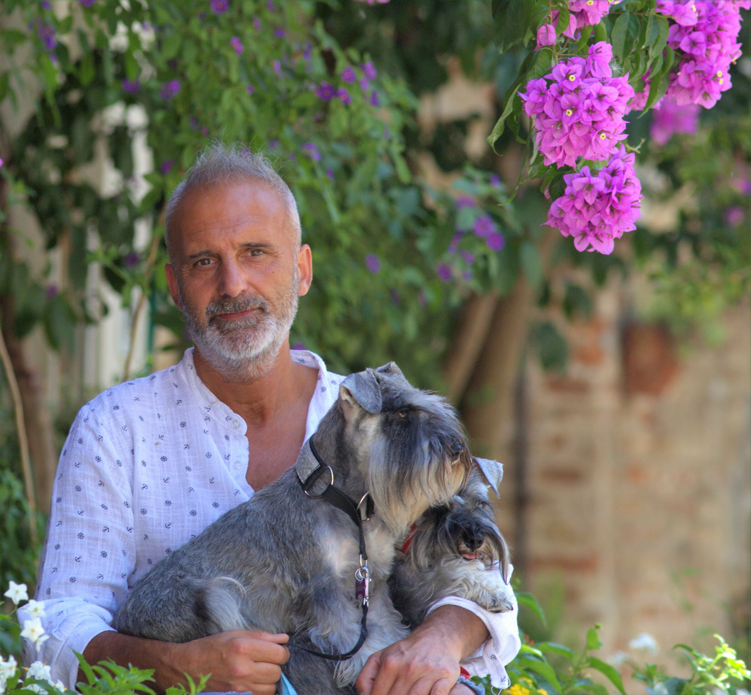 Enrico con Wilma e Heather