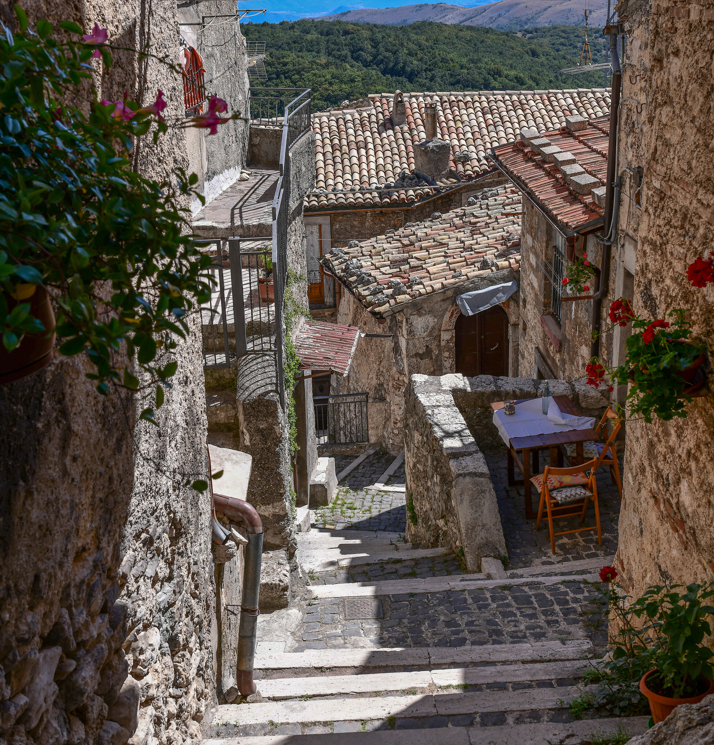 Castel del Monte (Aq)-Case Centro Storico