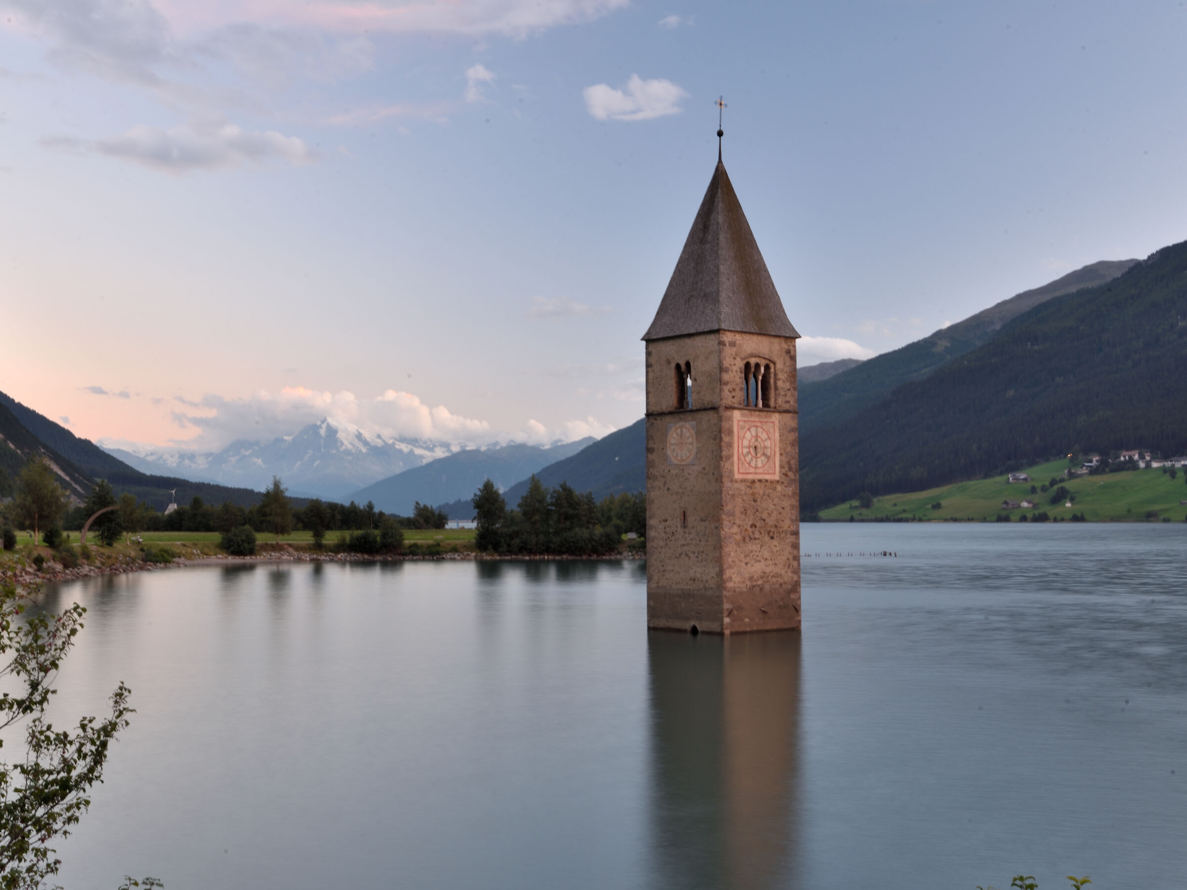 Curon Venosta and Ortles Group