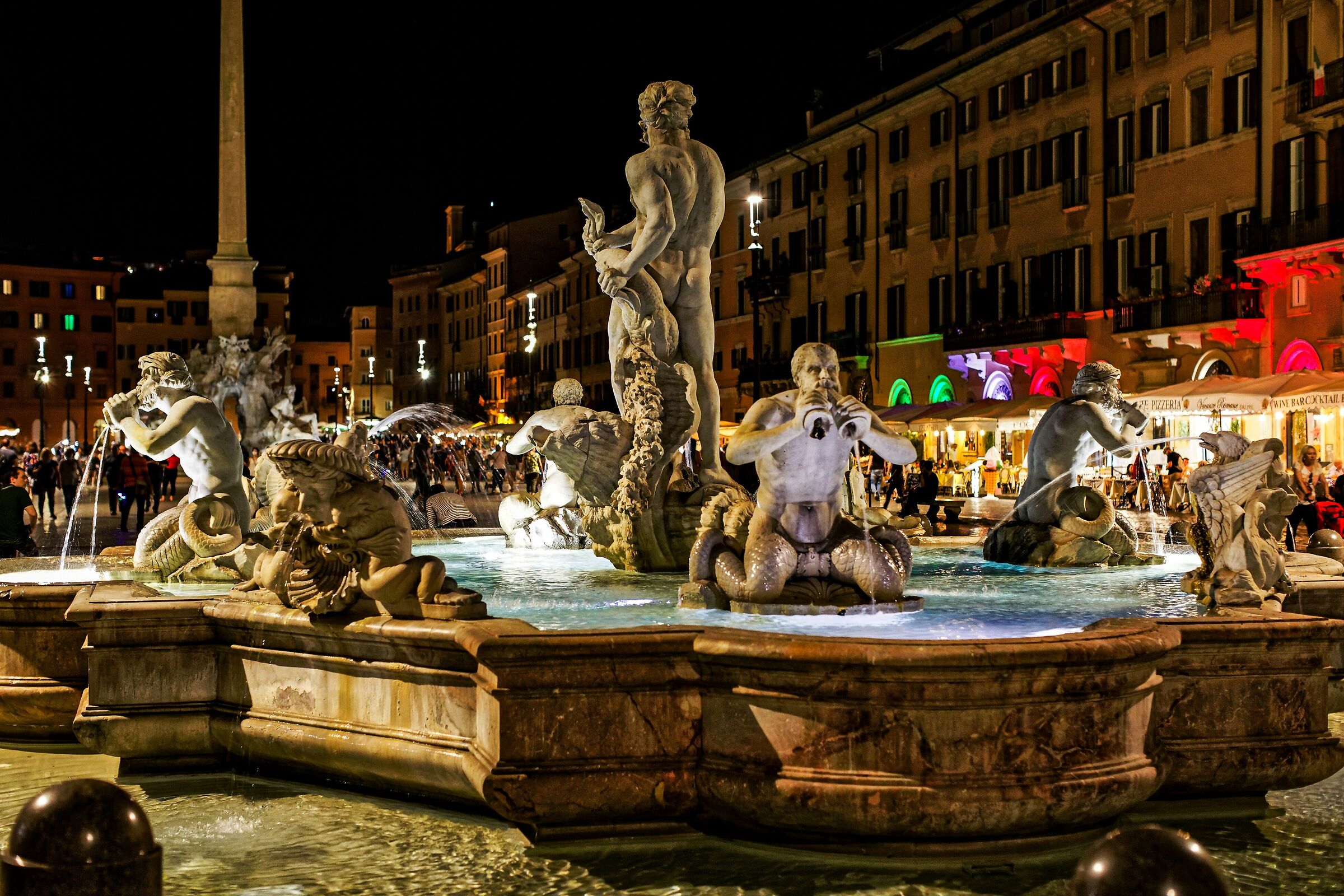 La Piazza di notte