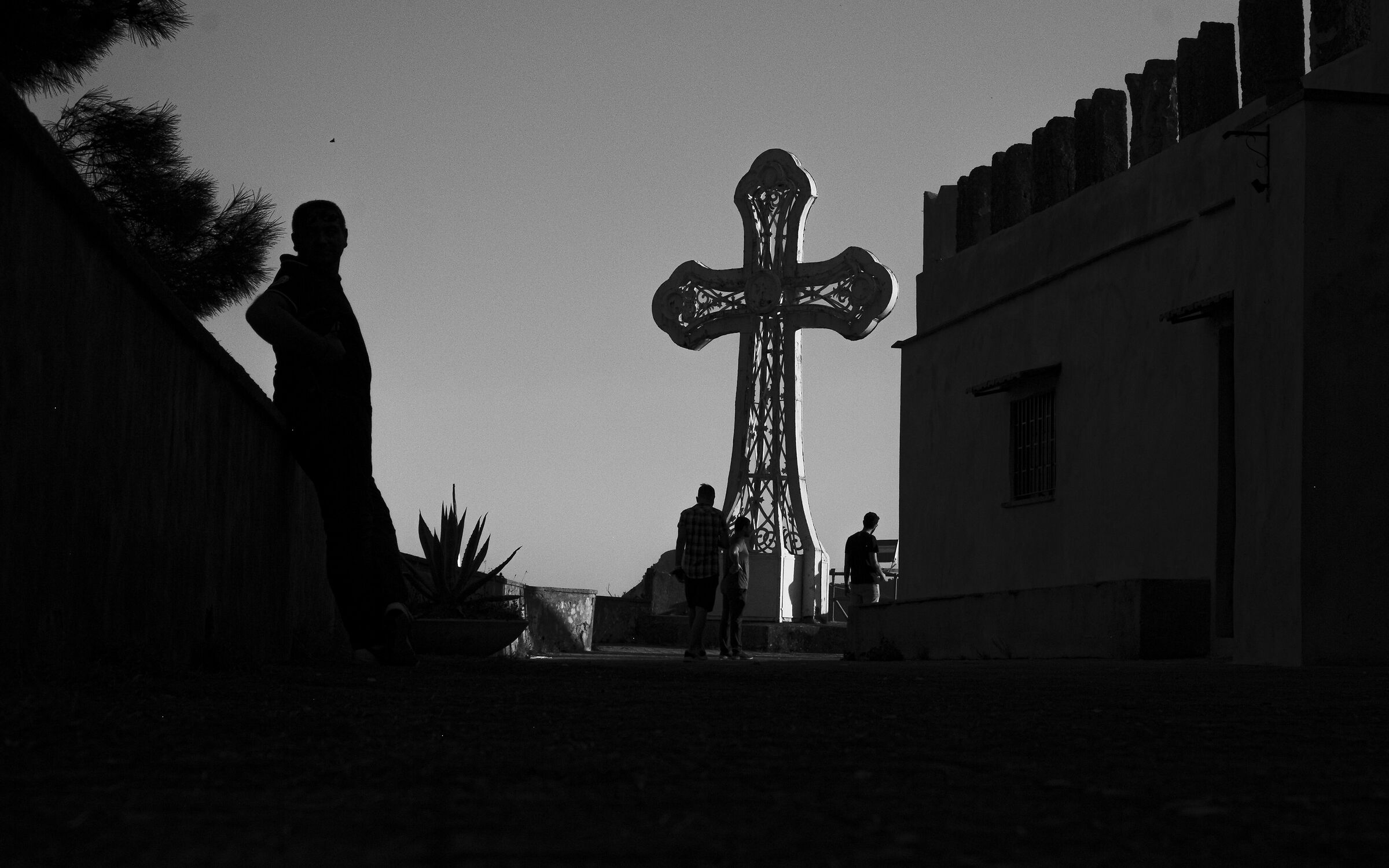 Silhouette a Montecastello