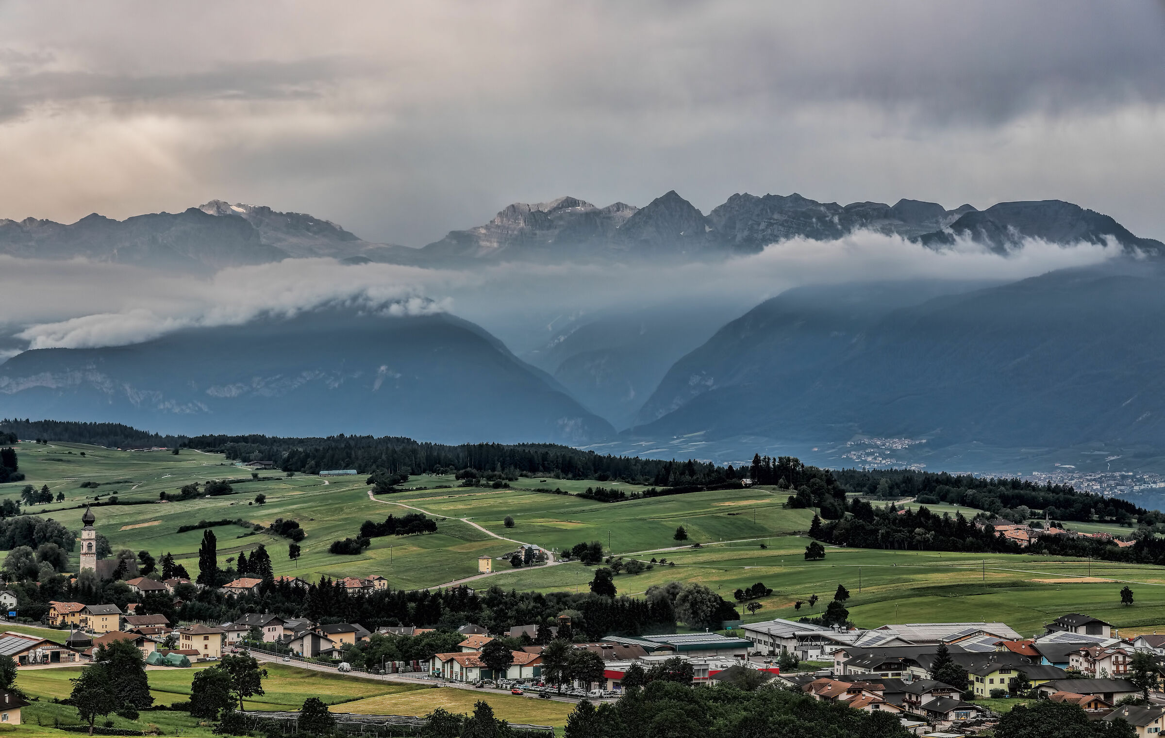 Pioggia in Val di Non