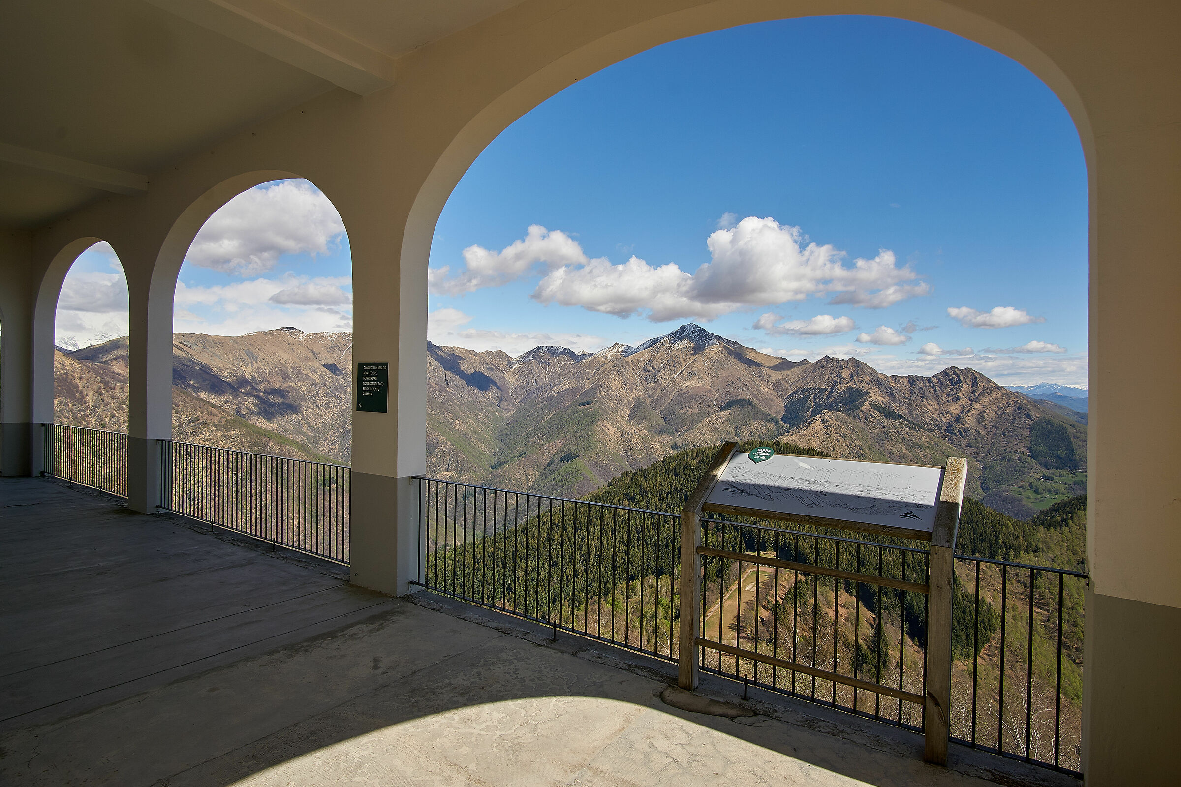 Panorama from St. Bernard