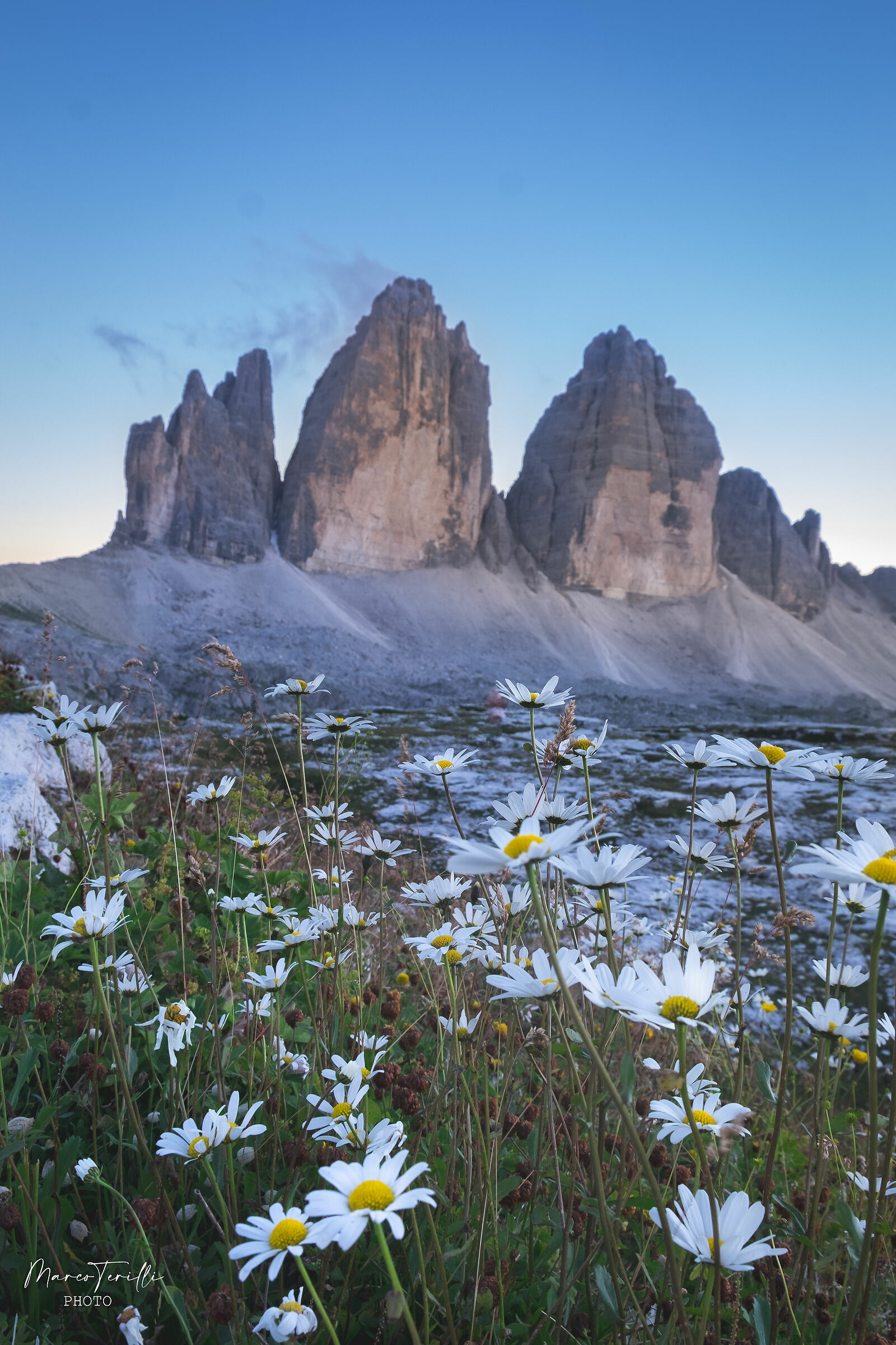 Tre Cime Di Lavaredo tramonto