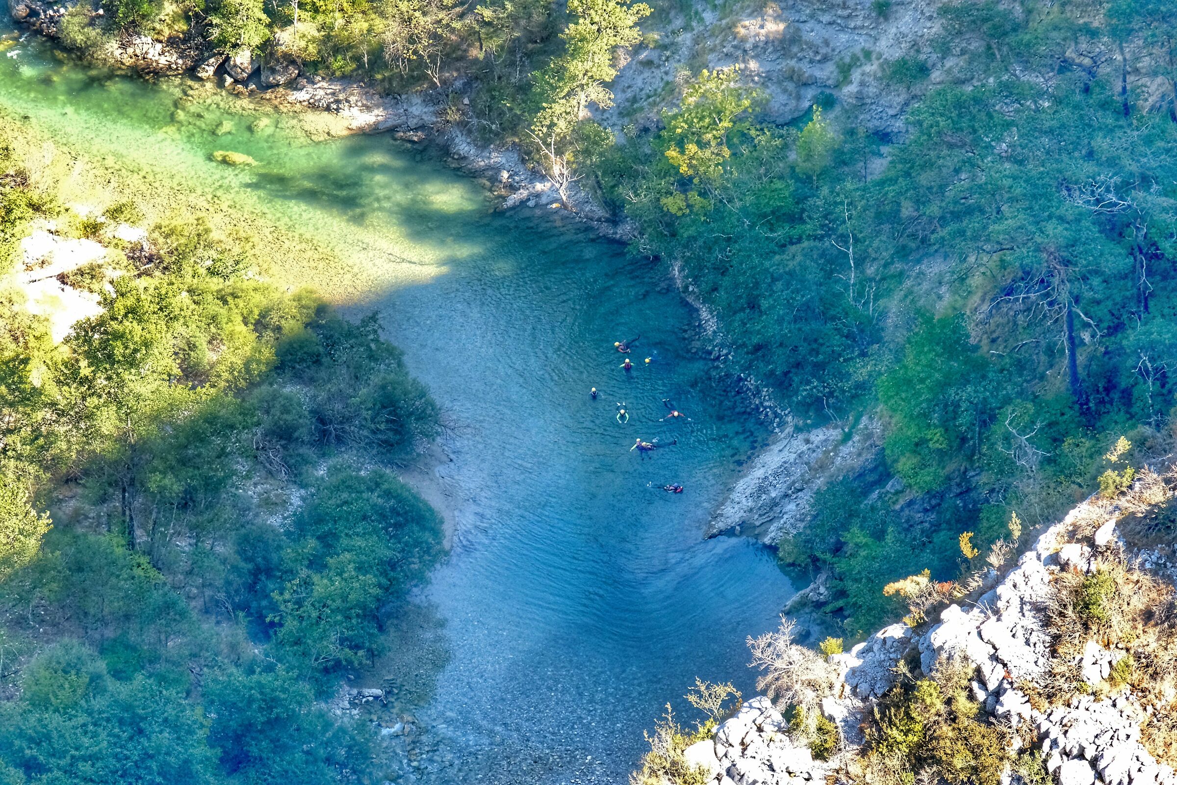 Riposo dopo il rafting