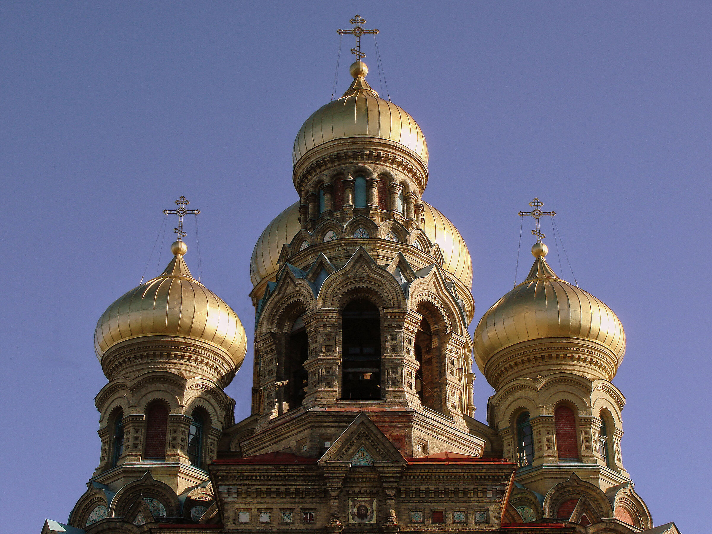 Le cupole della chiesa russa