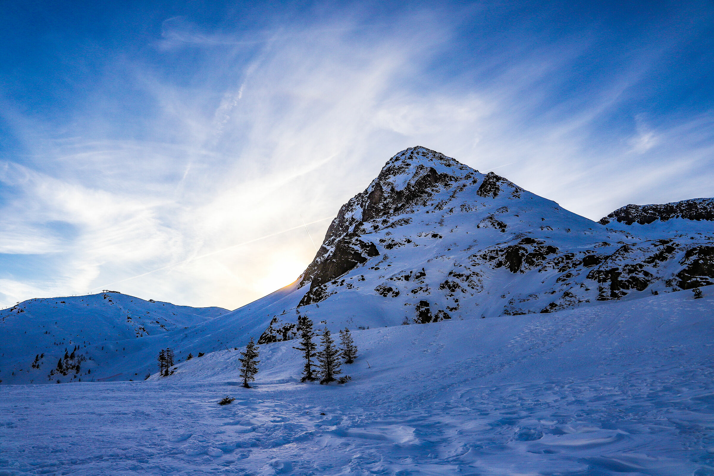 Sopra ai laghetti del Colbricon