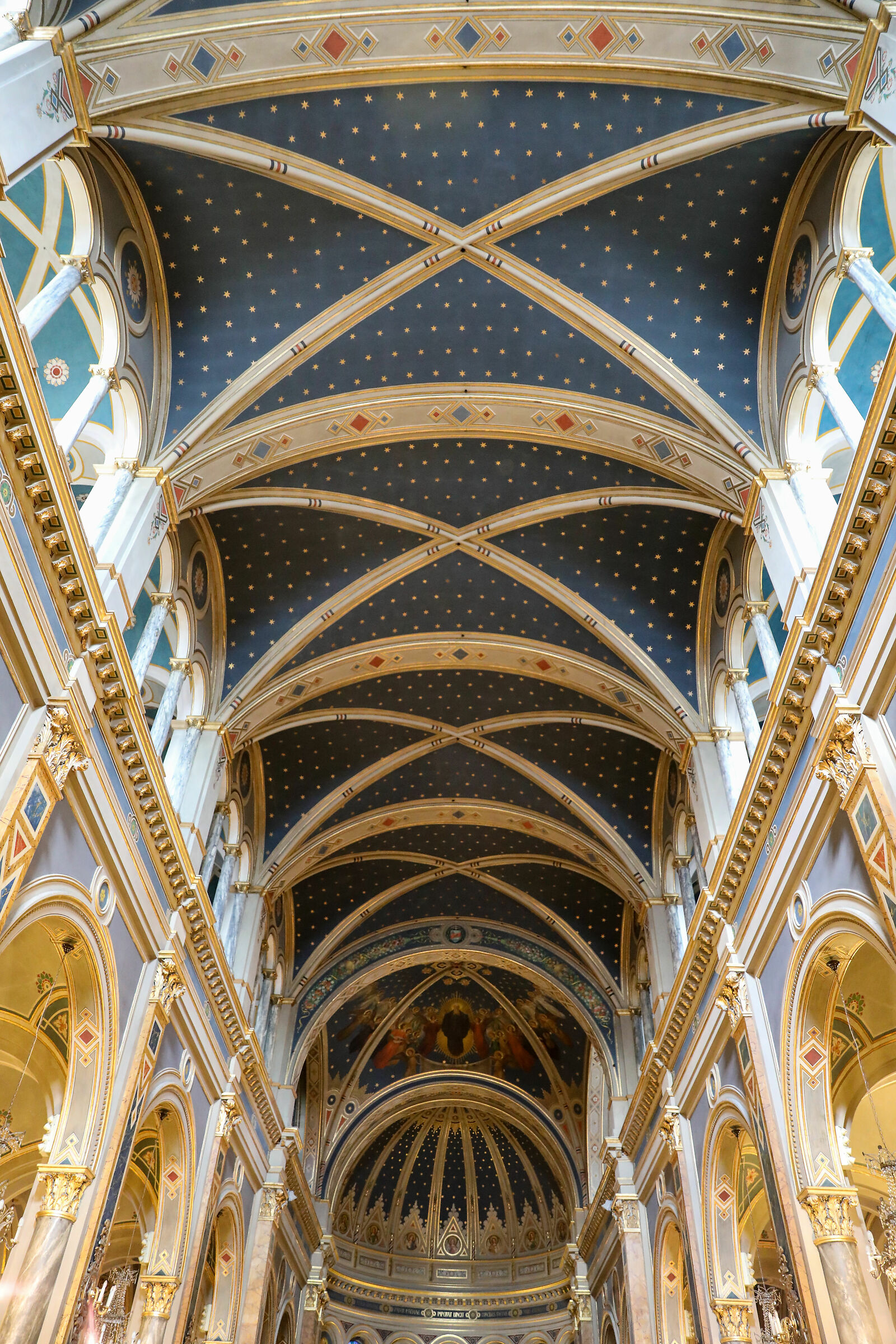 Inside St. Benedict's Cathedral
