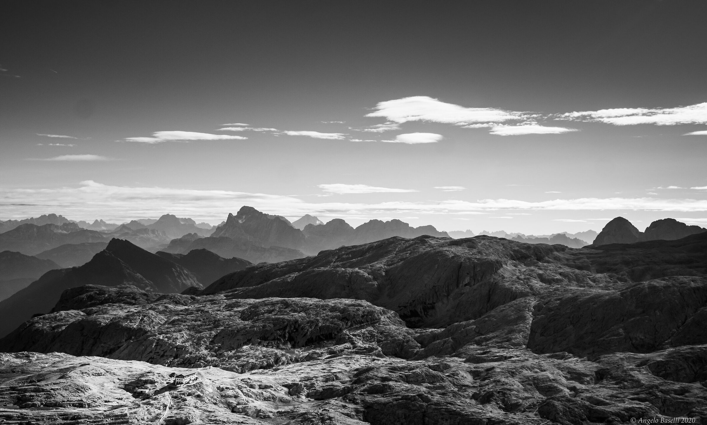 Panorama da Cima Rosetta