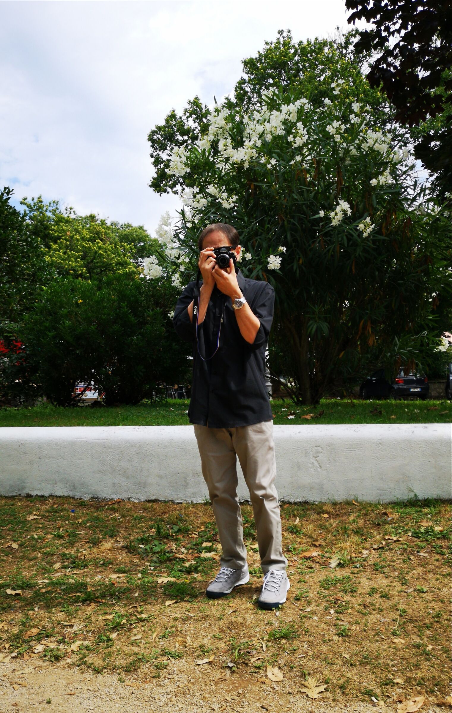 Hubby... drop my mirroles